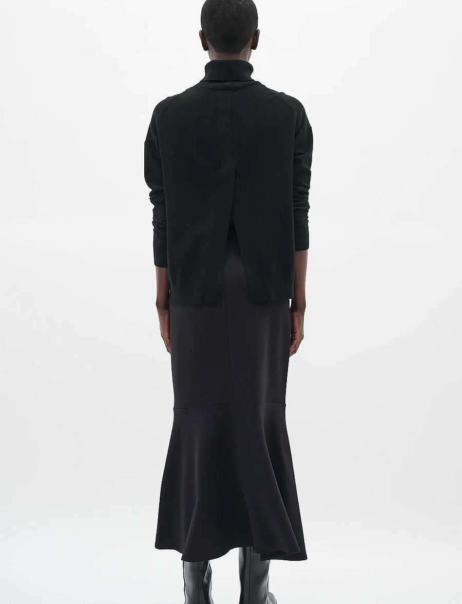 InWear - GidaIW Vincent Skirt - maxi röcke - black - 4