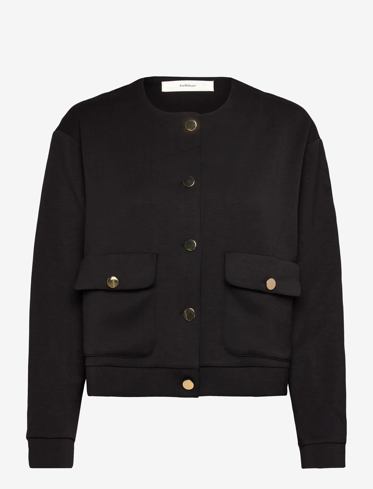 InWear - GIDAIW VINCENT JACKET - cropped-blazer - black - 1