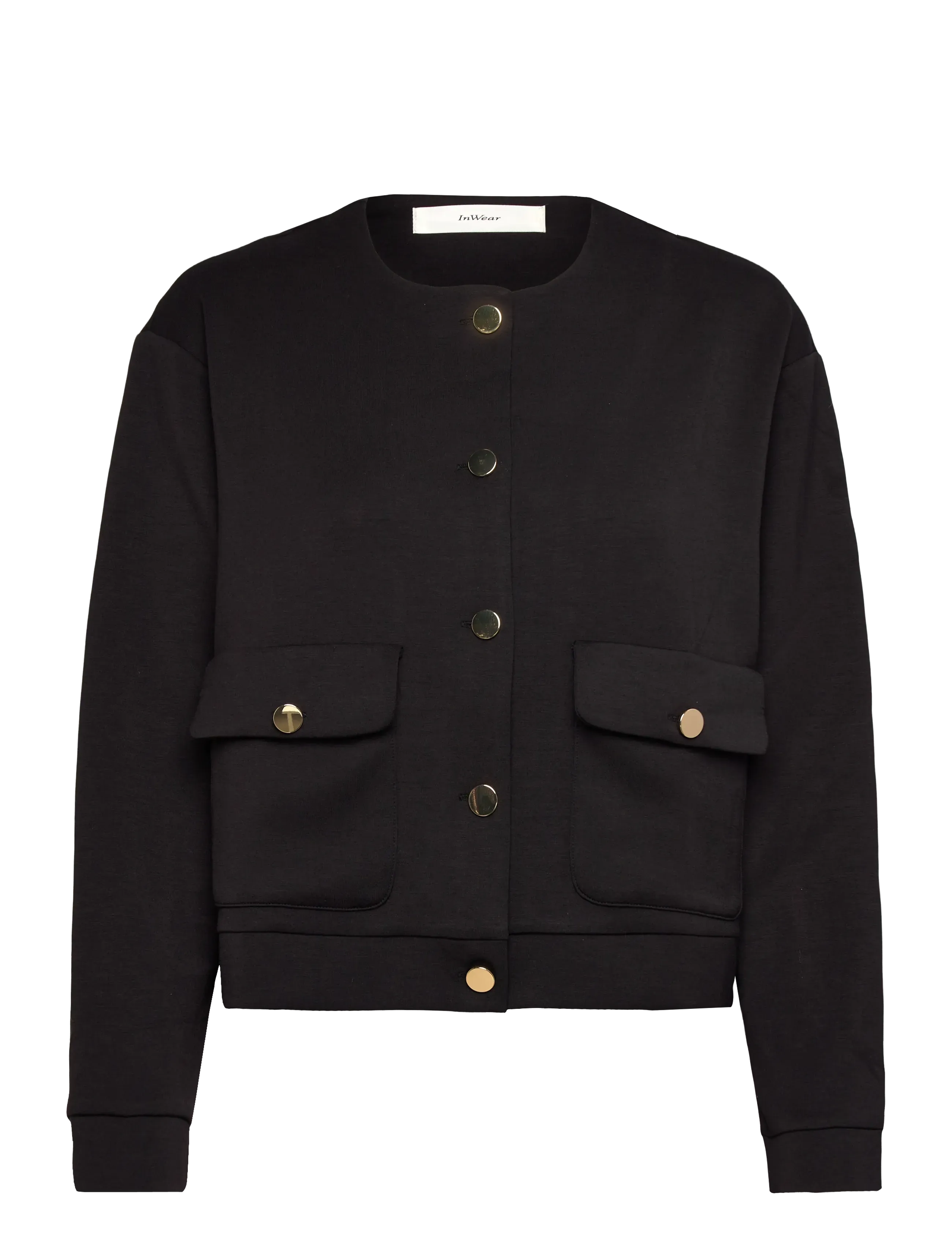 InWear GIDAIW VINCENT JACKET - Puhkerõivad - BLACK / black