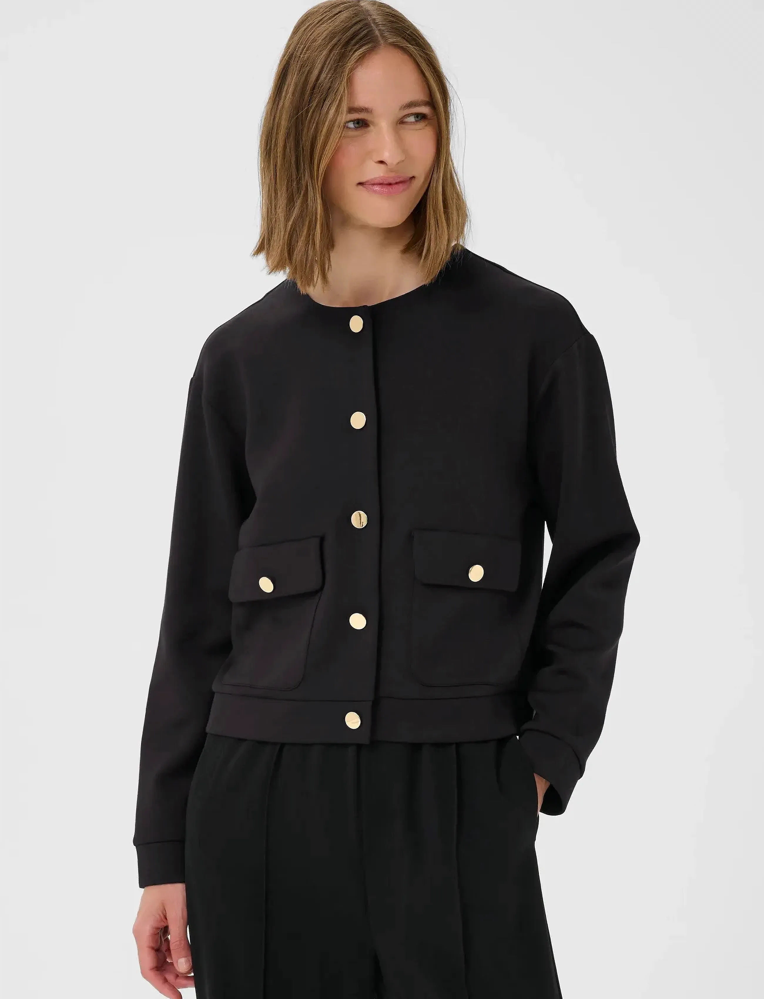 InWear - GIDAIW VINCENT JACKET - kapuzenpullover - black - 0