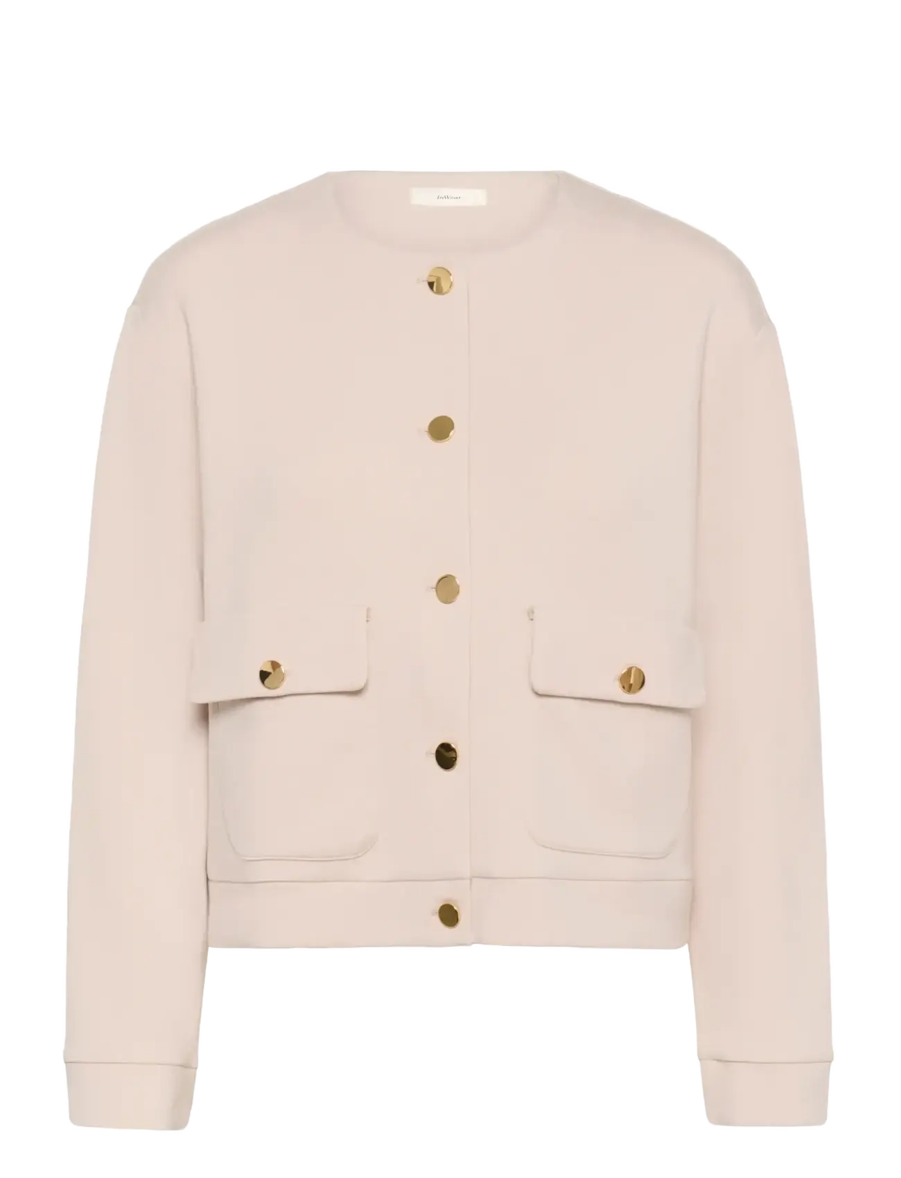 InWear GIDAIW VINCENT JACKET - Cardigans - HAZE / cream