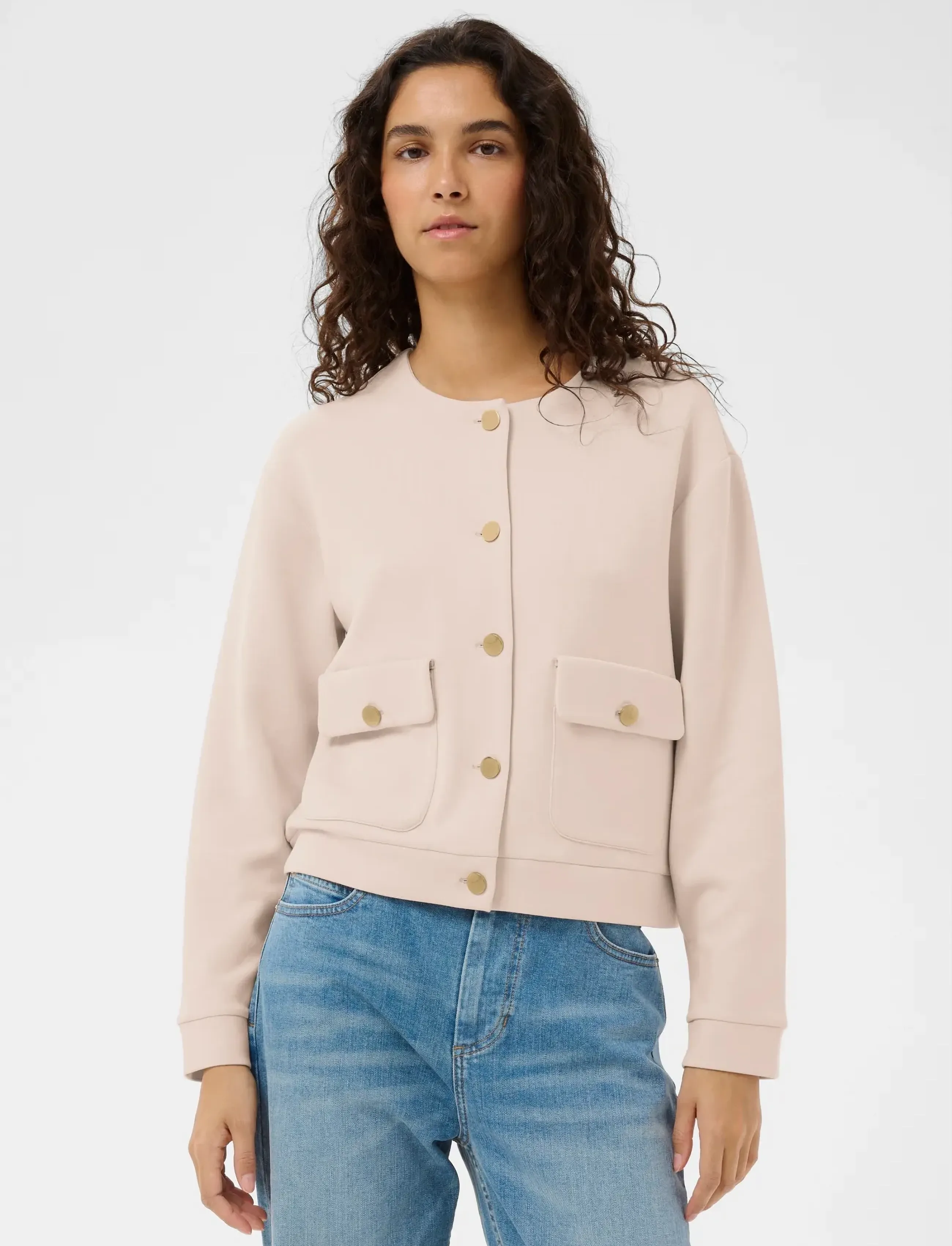 InWear GIDAIW VINCENT JACKET - InWear - HAZE / cream