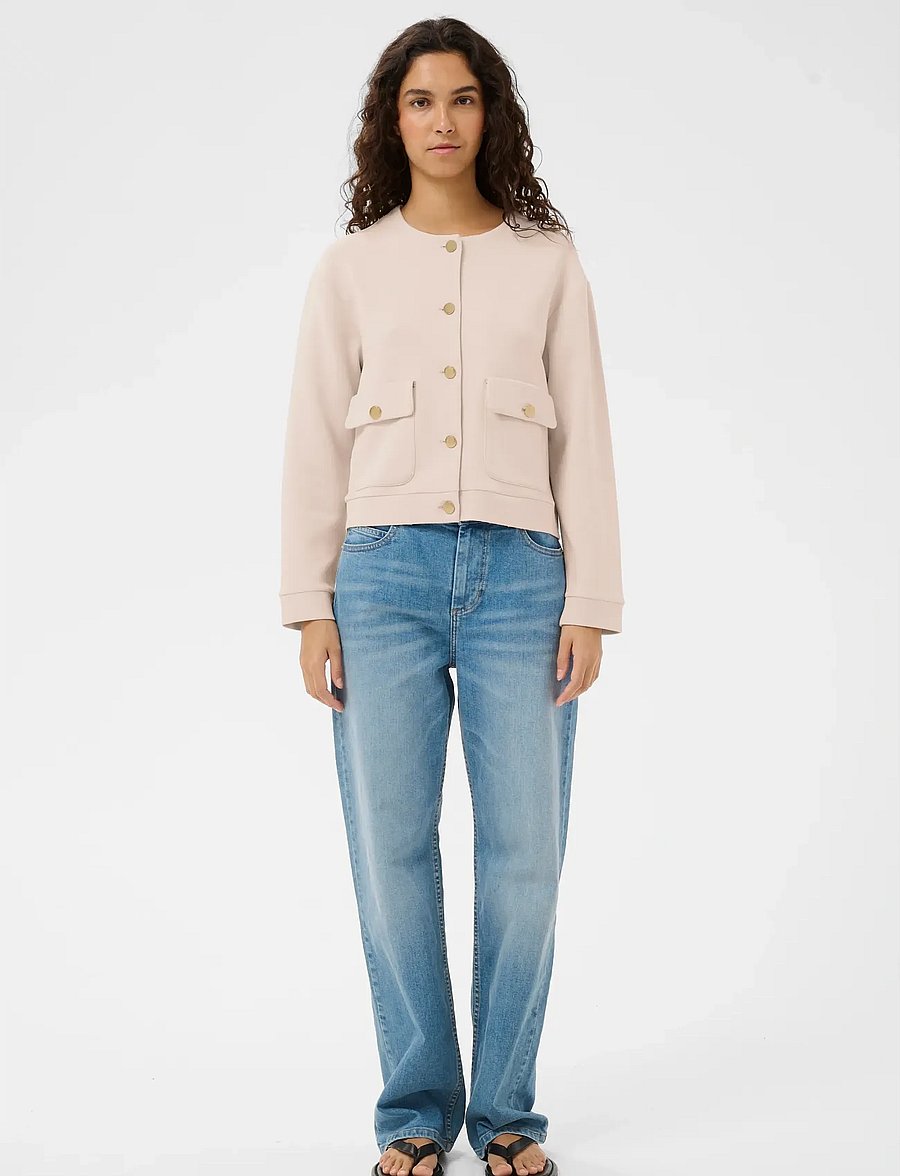 InWear - GIDAIW VINCENT JACKET - cropped-blazer - haze - 3