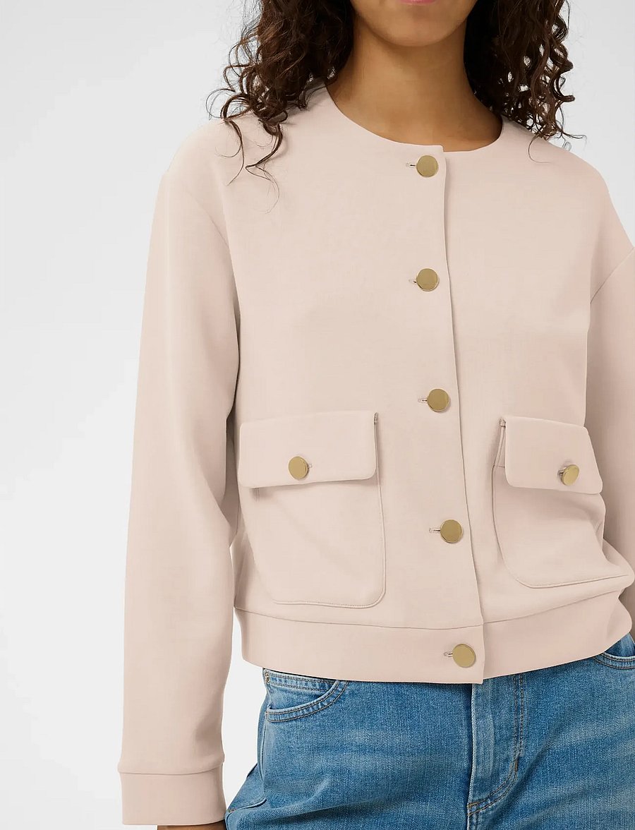 InWear - GIDAIW VINCENT JACKET - cropped-blazer - haze - 5