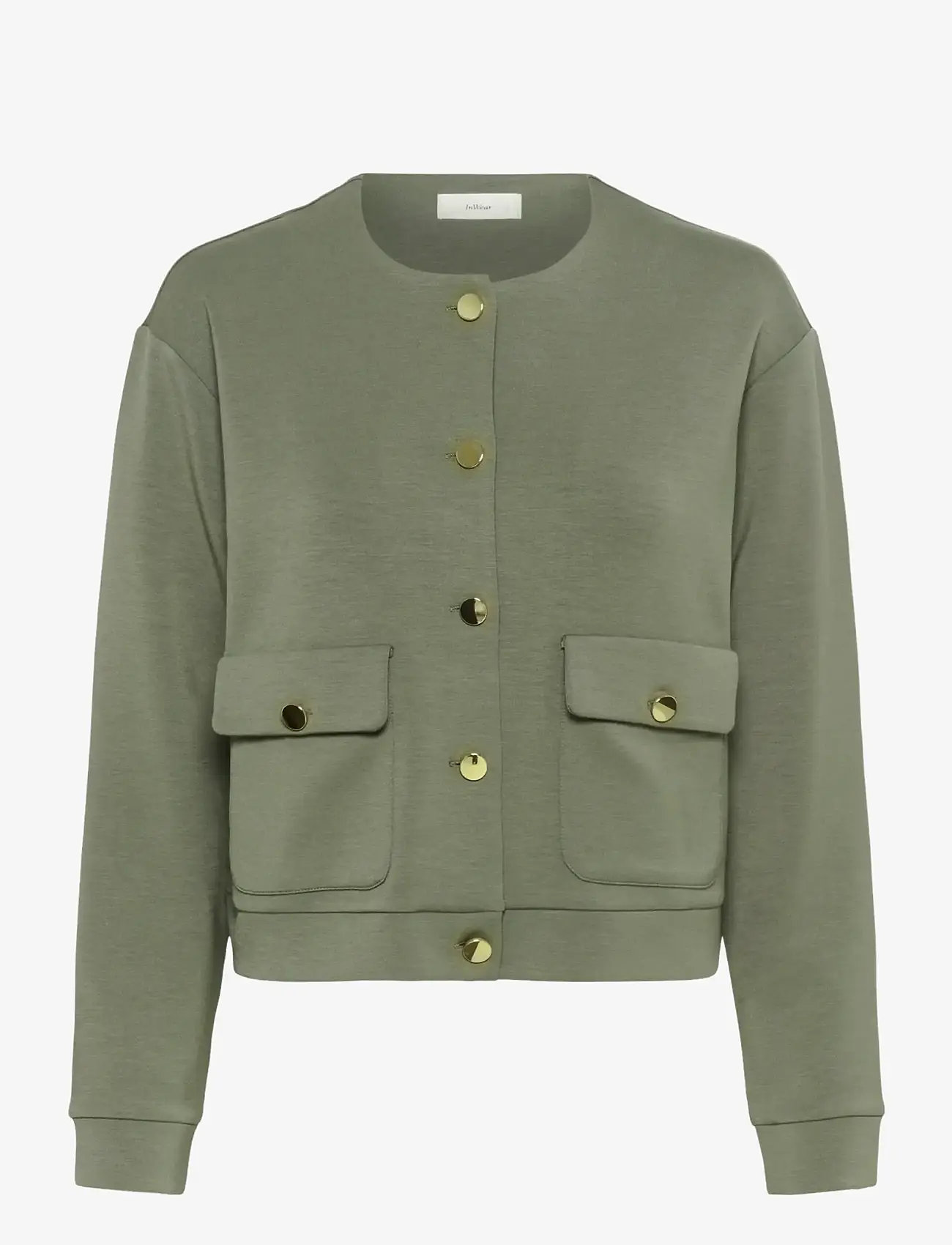 InWear - GIDAIW VINCENT JACKET - lühikesed jakid - mulled basil - 1