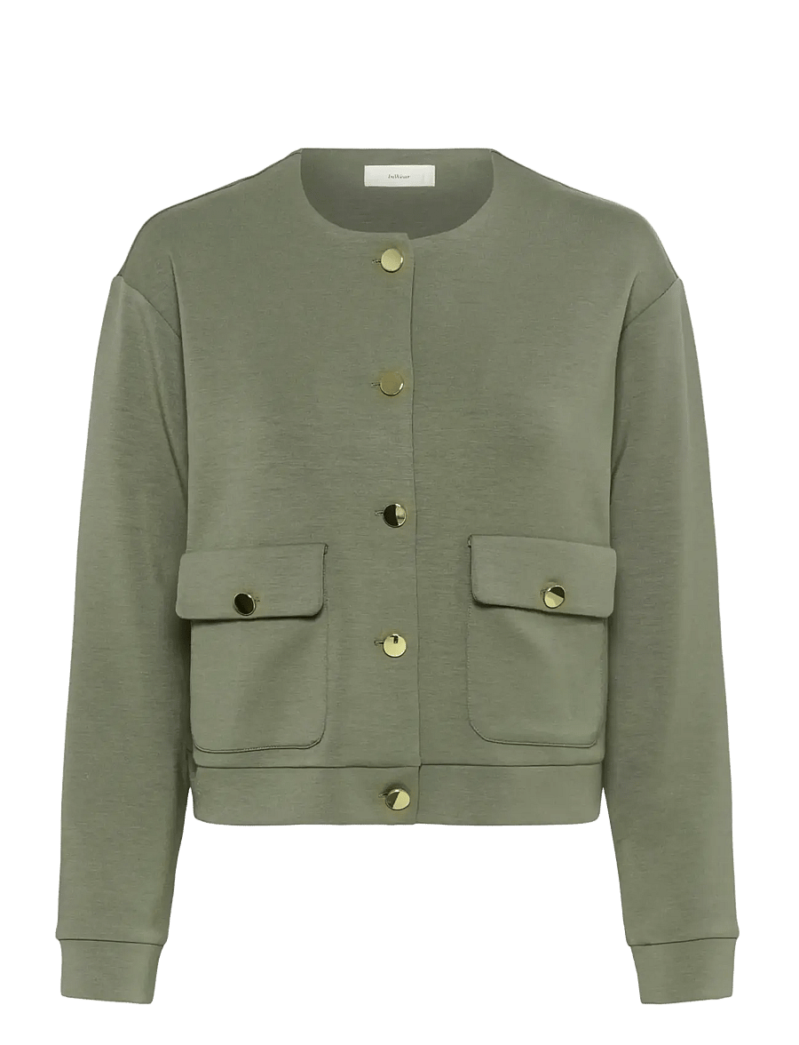 InWear - GIDAIW VINCENT JACKET - cropped blazers - mulled basil - 1