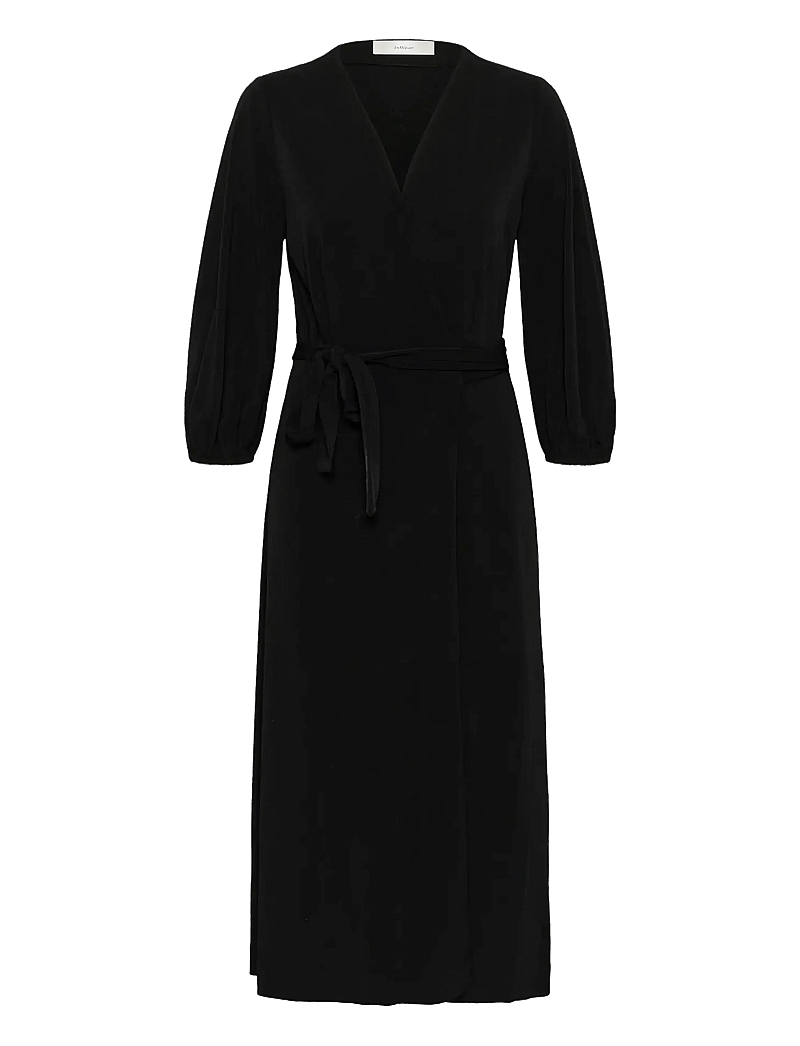 InWear - GaldriaIW Wrap Dress - slå-om-kjoler - black - 1