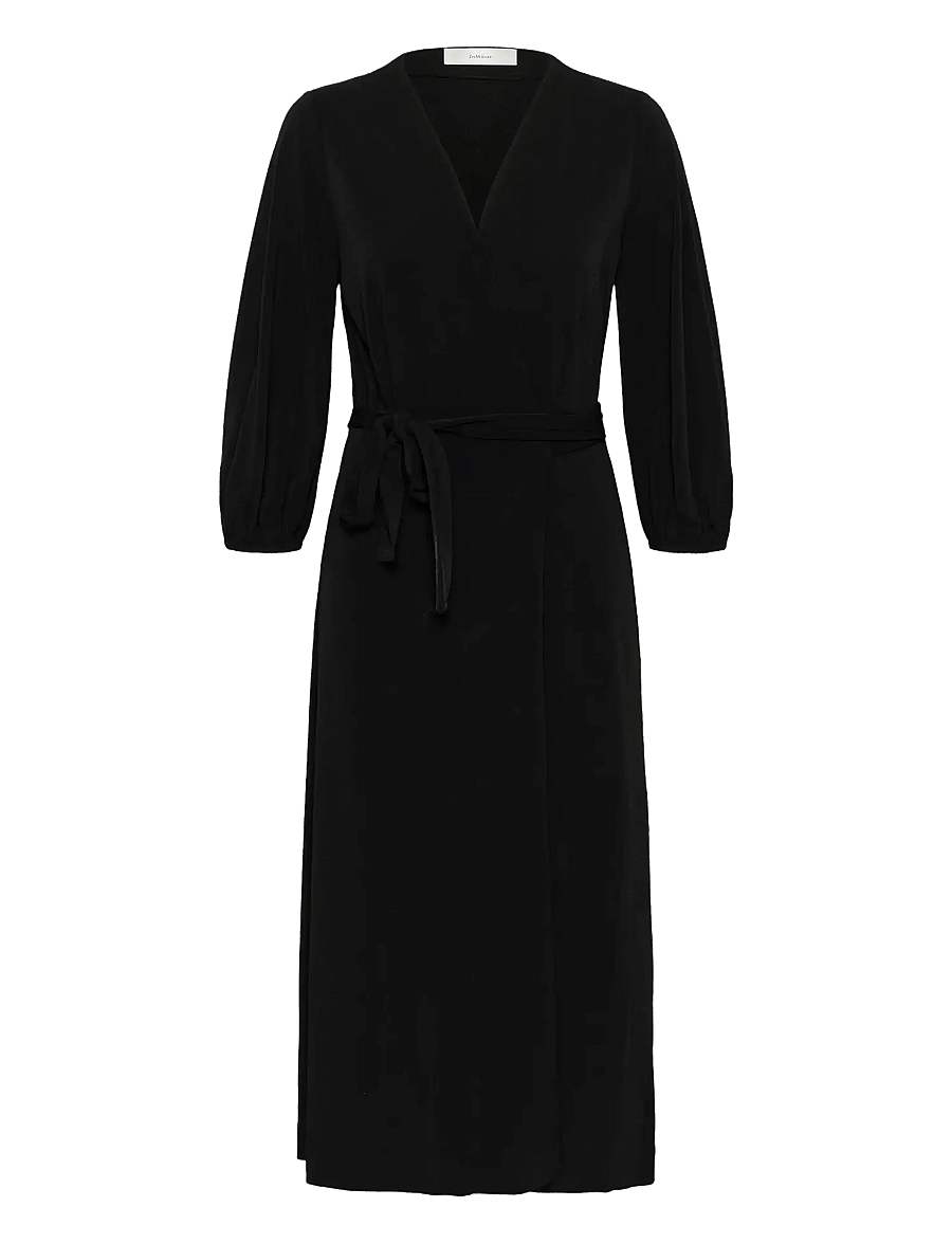 InWear - GaldriaIW Wrap Dress - robes portefeuille - black - 1