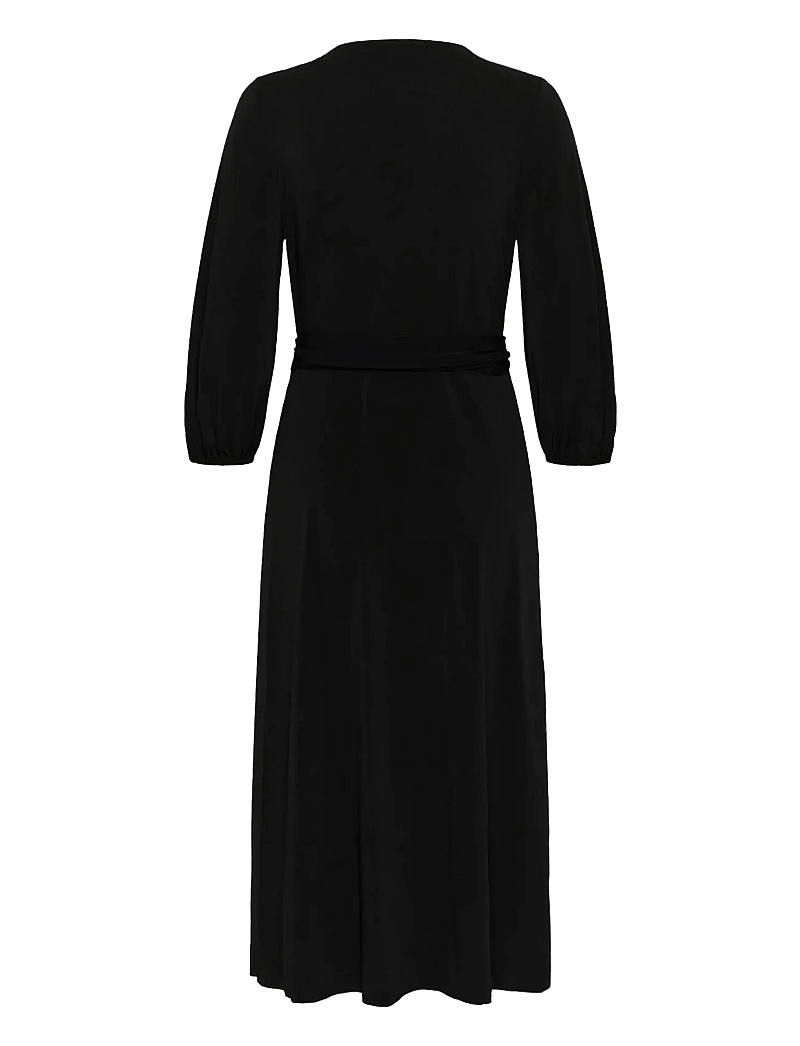 InWear - GaldriaIW Wrap Dress - slå-om-kjoler - black - 2