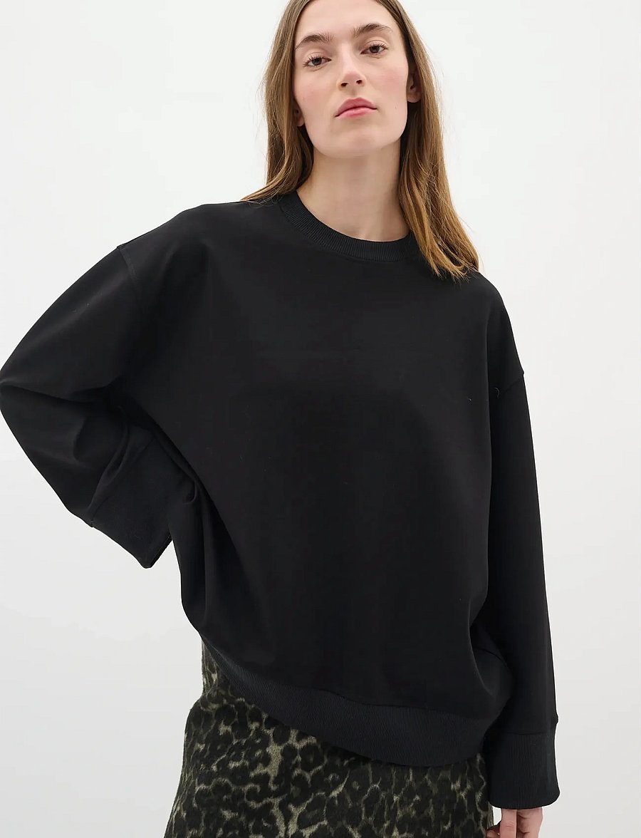 InWear - GaigIW Sweatshirt - moetrendid - black - 0