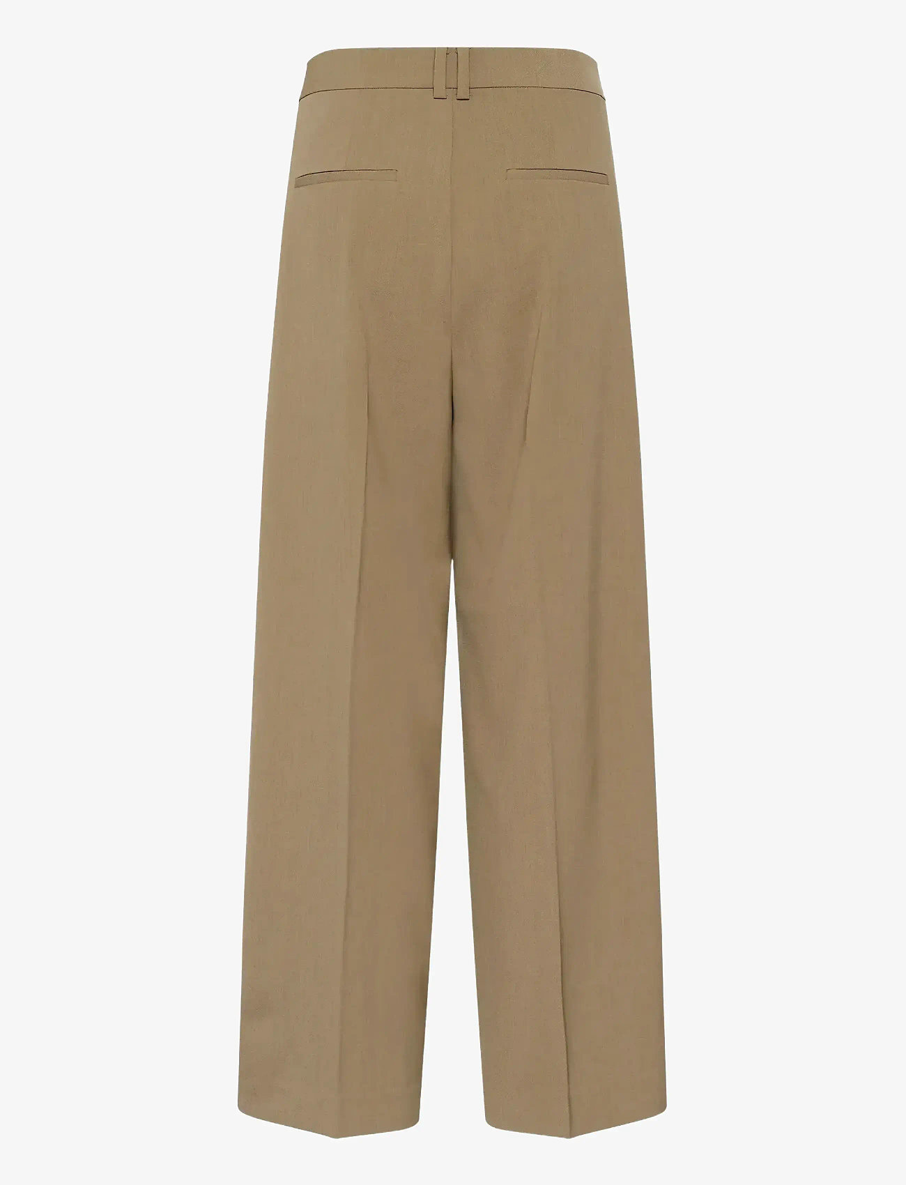 InWear - BriettaIW Wide Pants - wide leg trousers - tapenade melange - 2