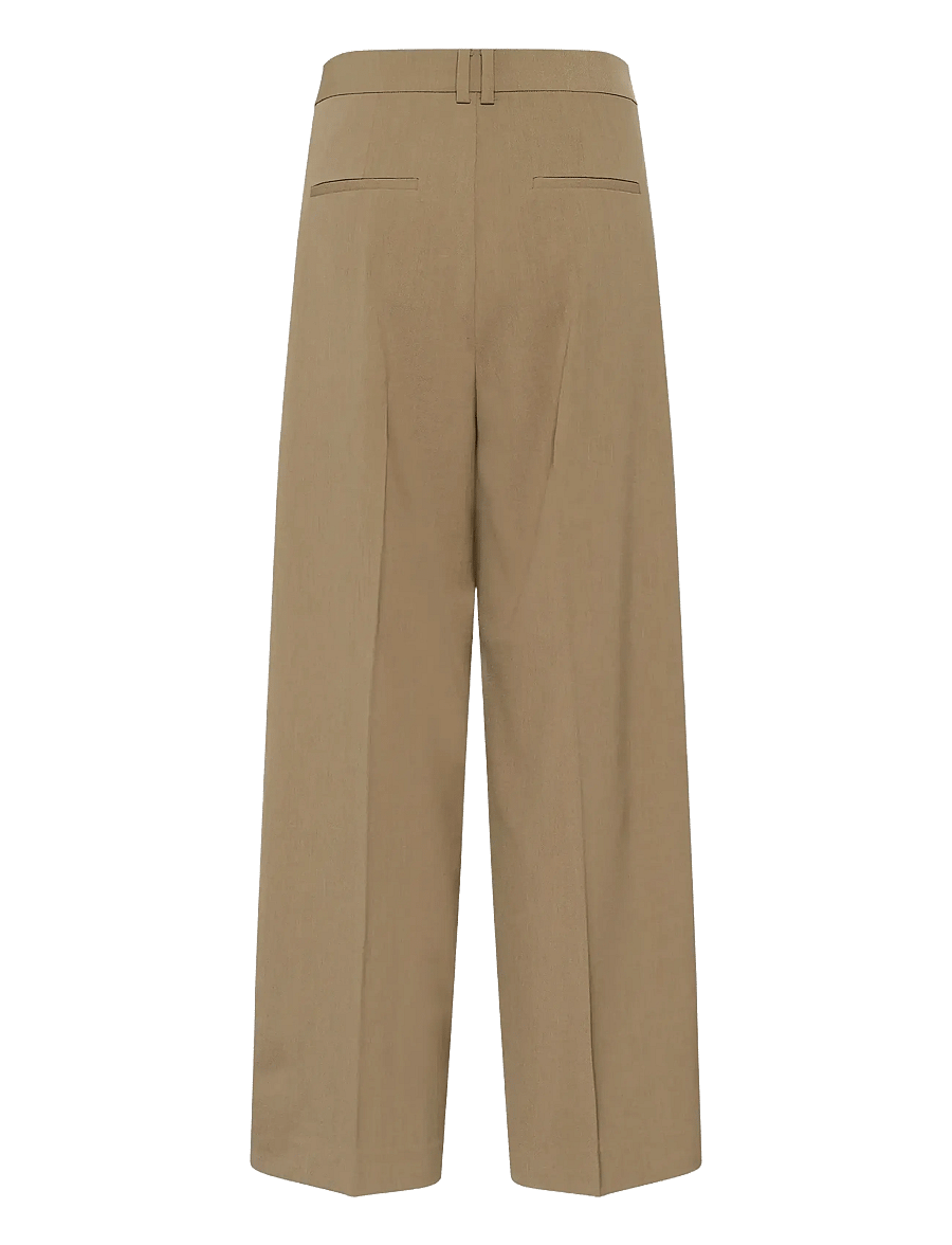 InWear - BriettaIW Wide Pants - spodnie szerokie - tapenade melange - 2