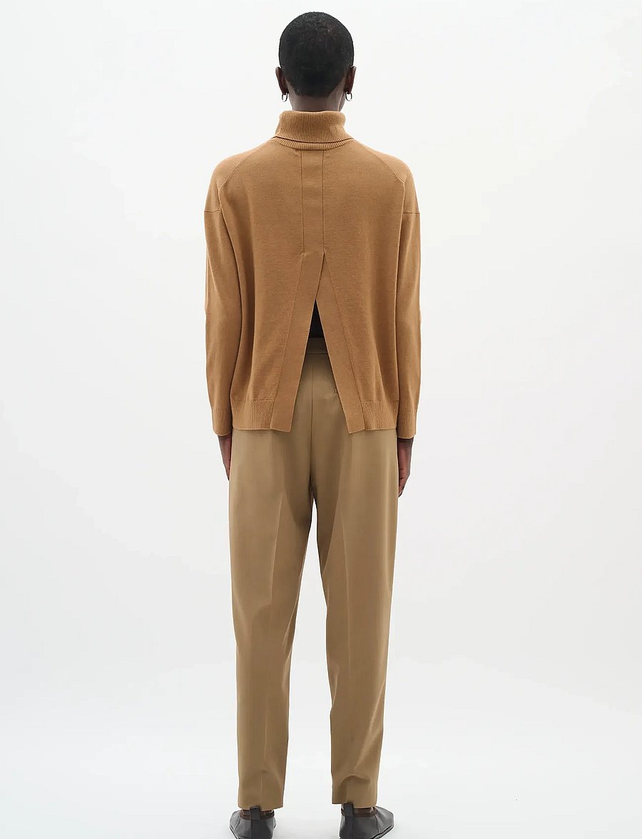 InWear - BriettaIW Cigarette Pants - straight leg hosen - tapenade melange - 4
