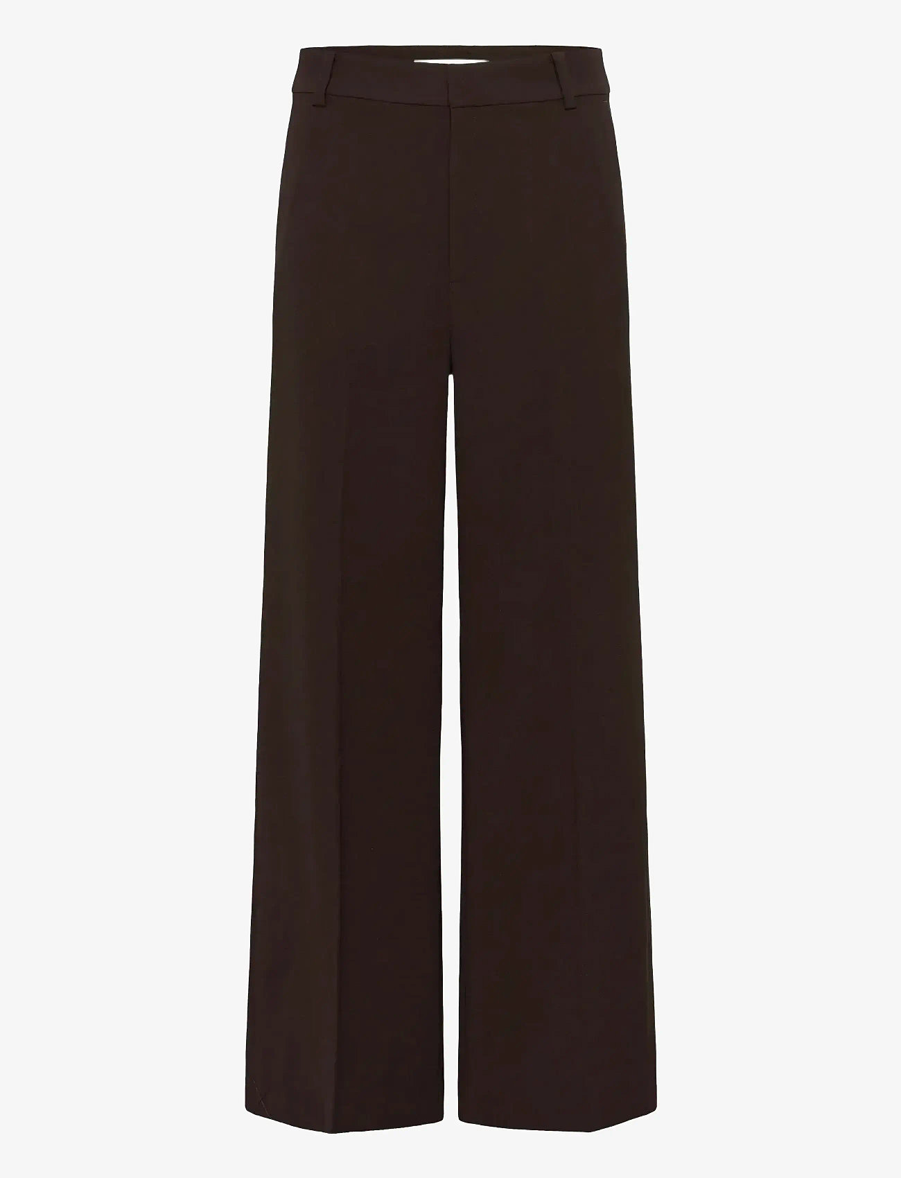 InWear - BRIEZIW SLIT PANTS - laia säärega püksid - coffee bean - 1