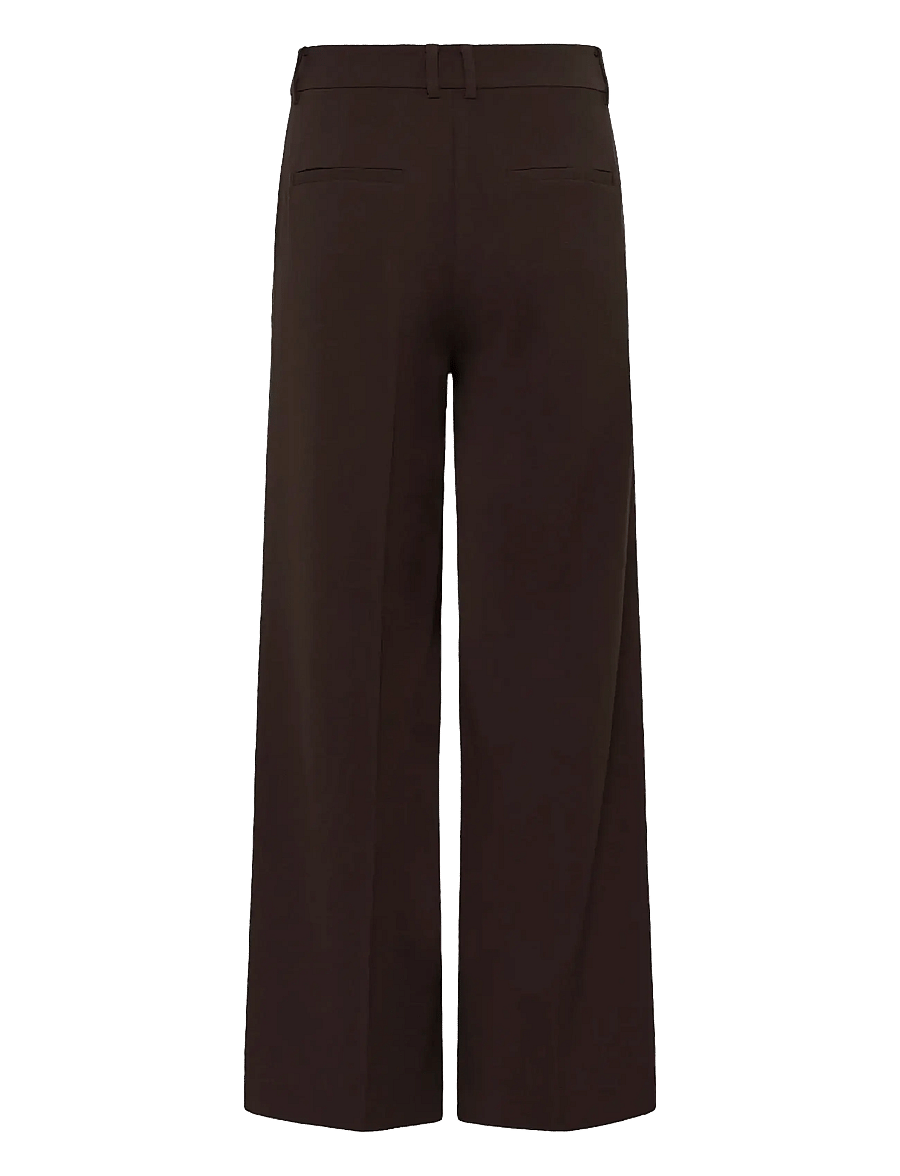 InWear - BRIEZIW SLIT PANTS - bukser med brede ben - coffee bean - 2