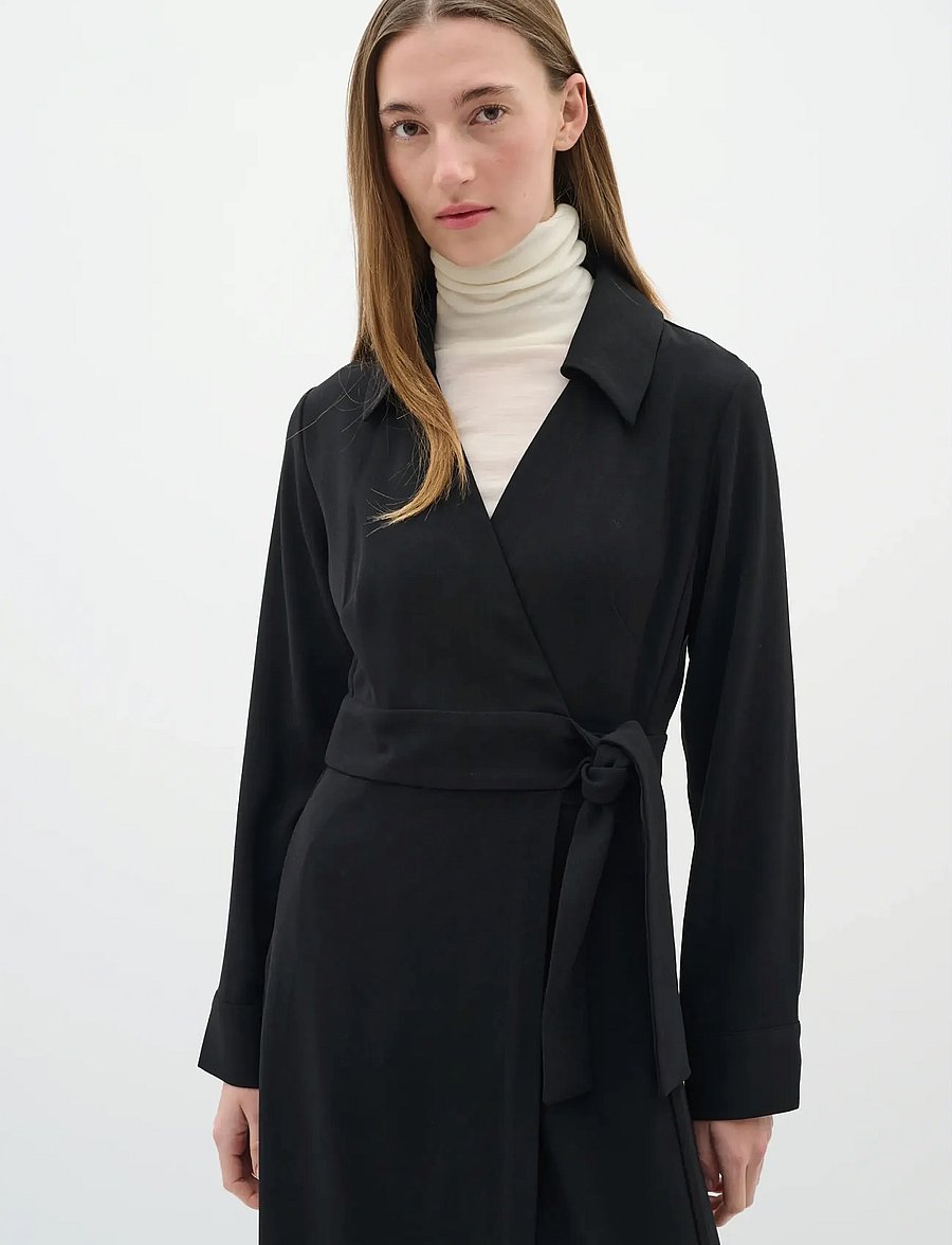 InWear - BriezIW Dress - slå-om-kjoler - black - 0