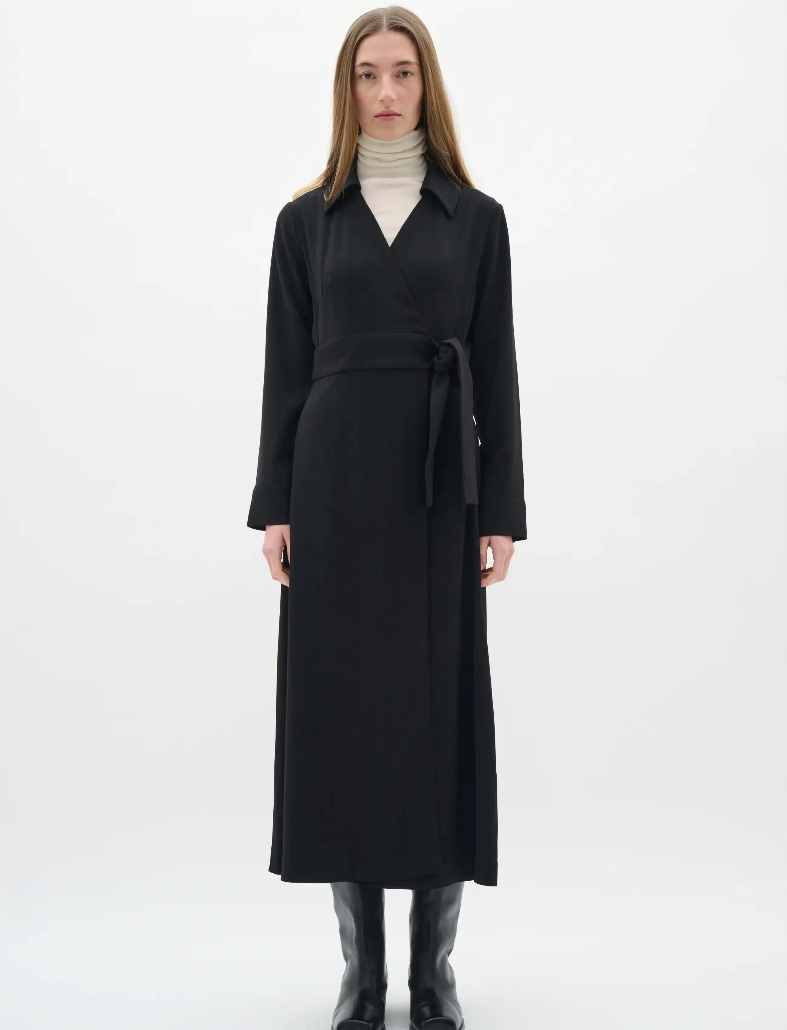 InWear - BriezIW Dress - slå-om-kjoler - black - 3