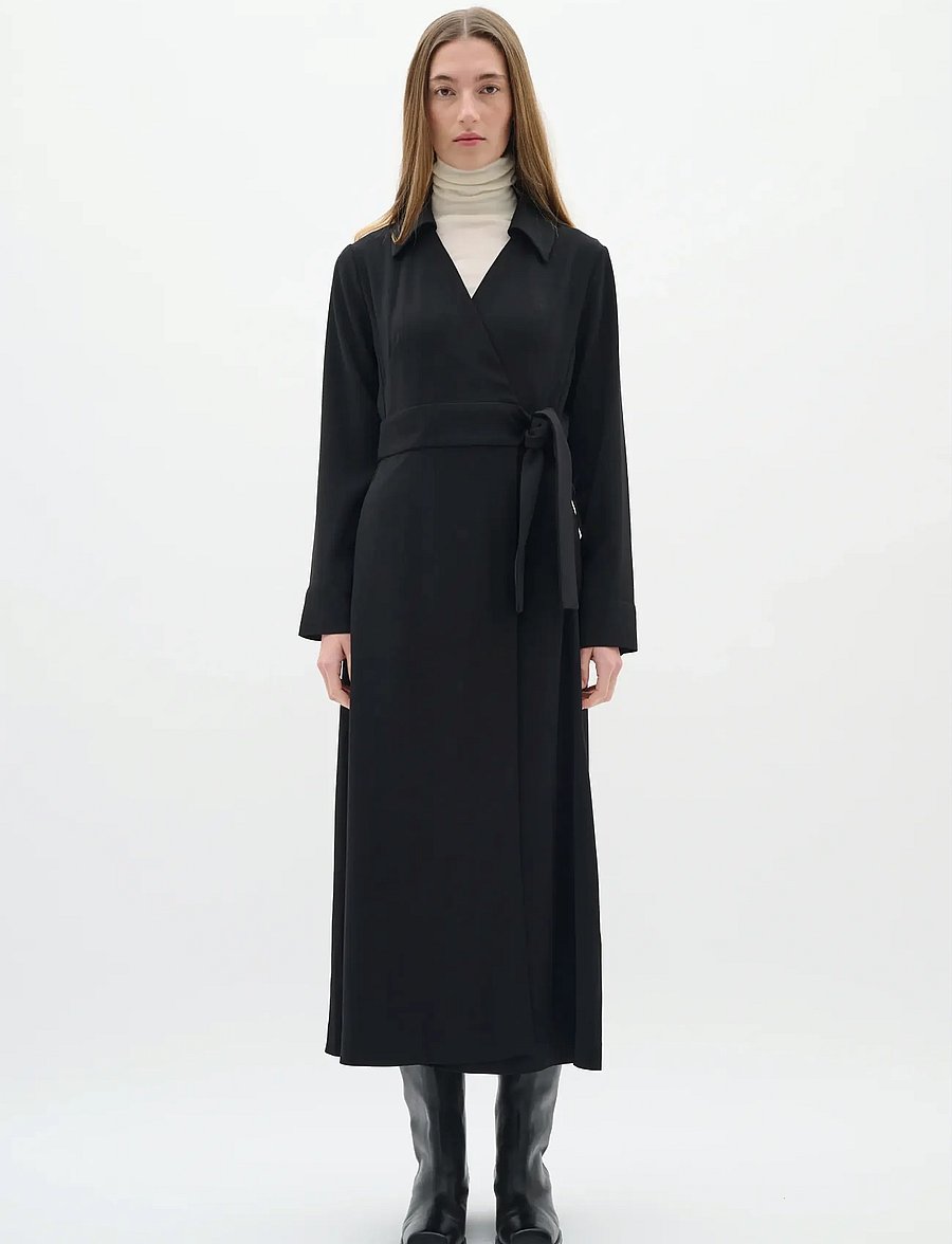 InWear - BriezIW Dress - slå-om-kjoler - black - 3