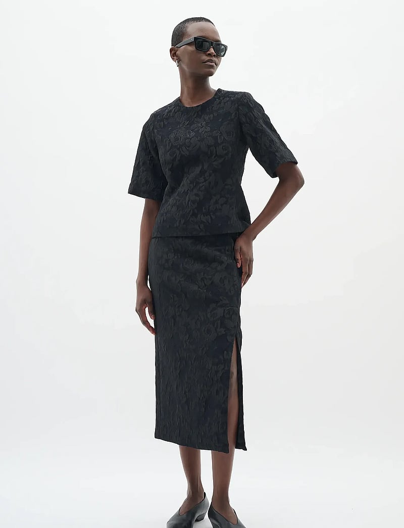 InWear - BriiIW Skirt - midi-röcke - black - 0