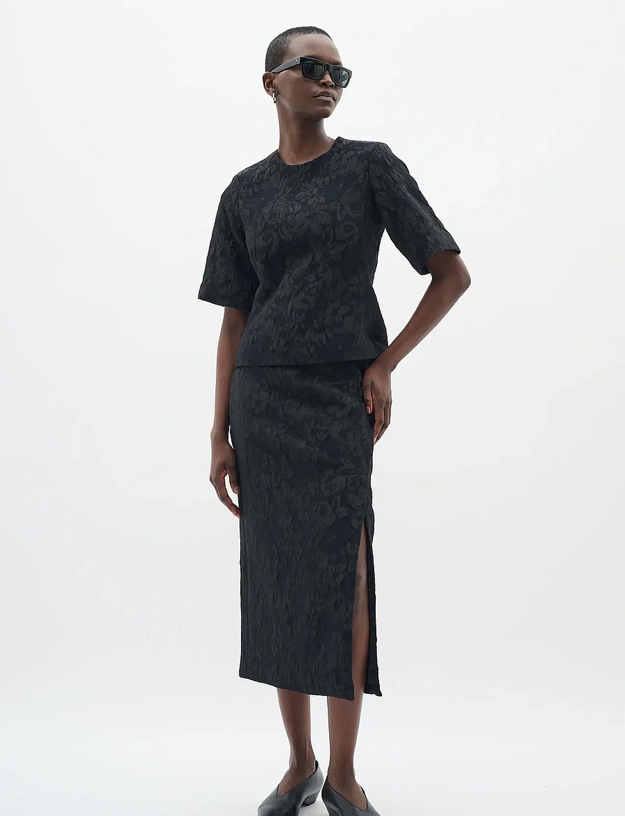 InWear - BriiIW Skirt - midiseelikud - black - 0