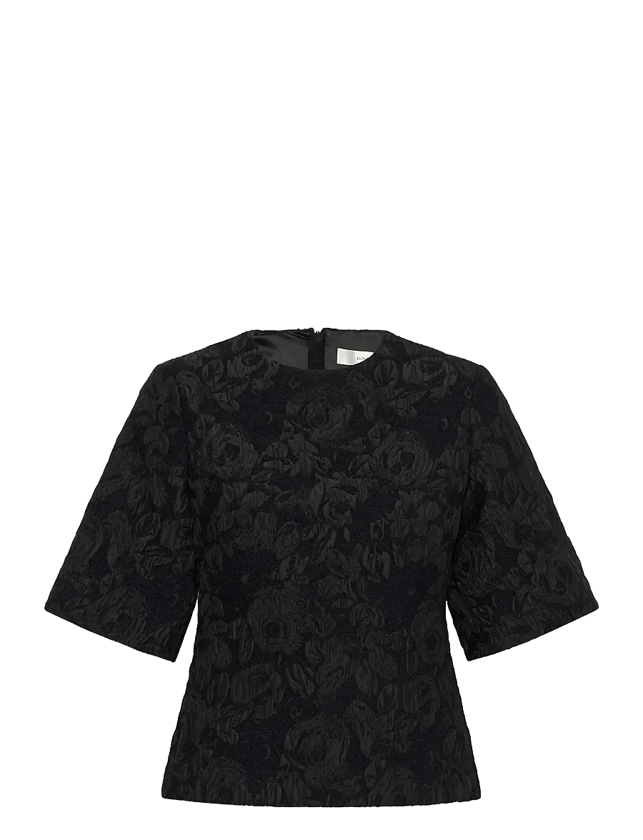 InWear - BriiIW Top - bluzki z krótkim rękawem - black - 1