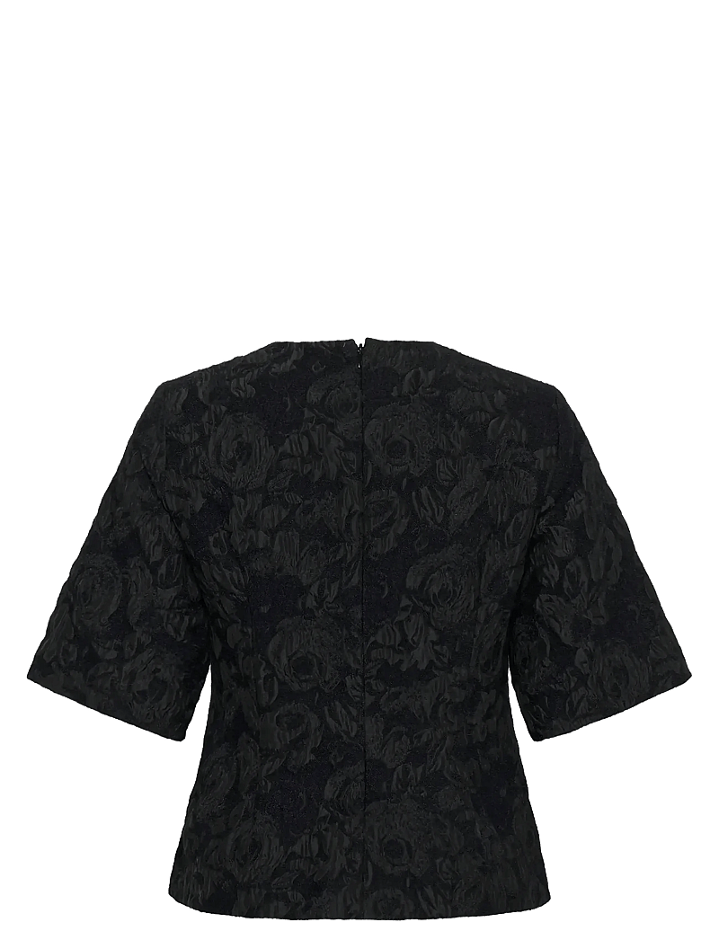 InWear - BriiIW Top - kortærmede bluser - black - 2