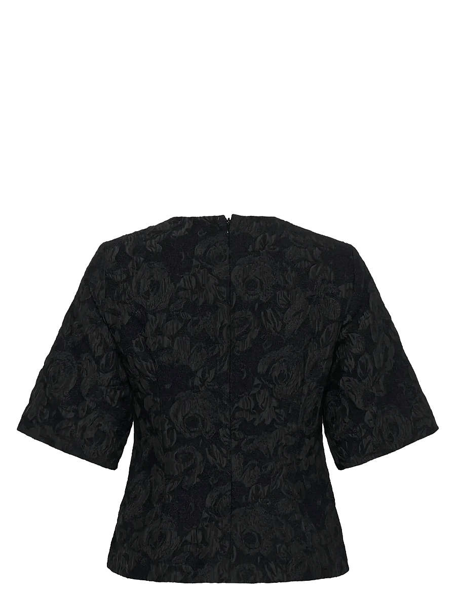 InWear - BriiIW Top - bluzki z krótkim rękawem - black - 2
