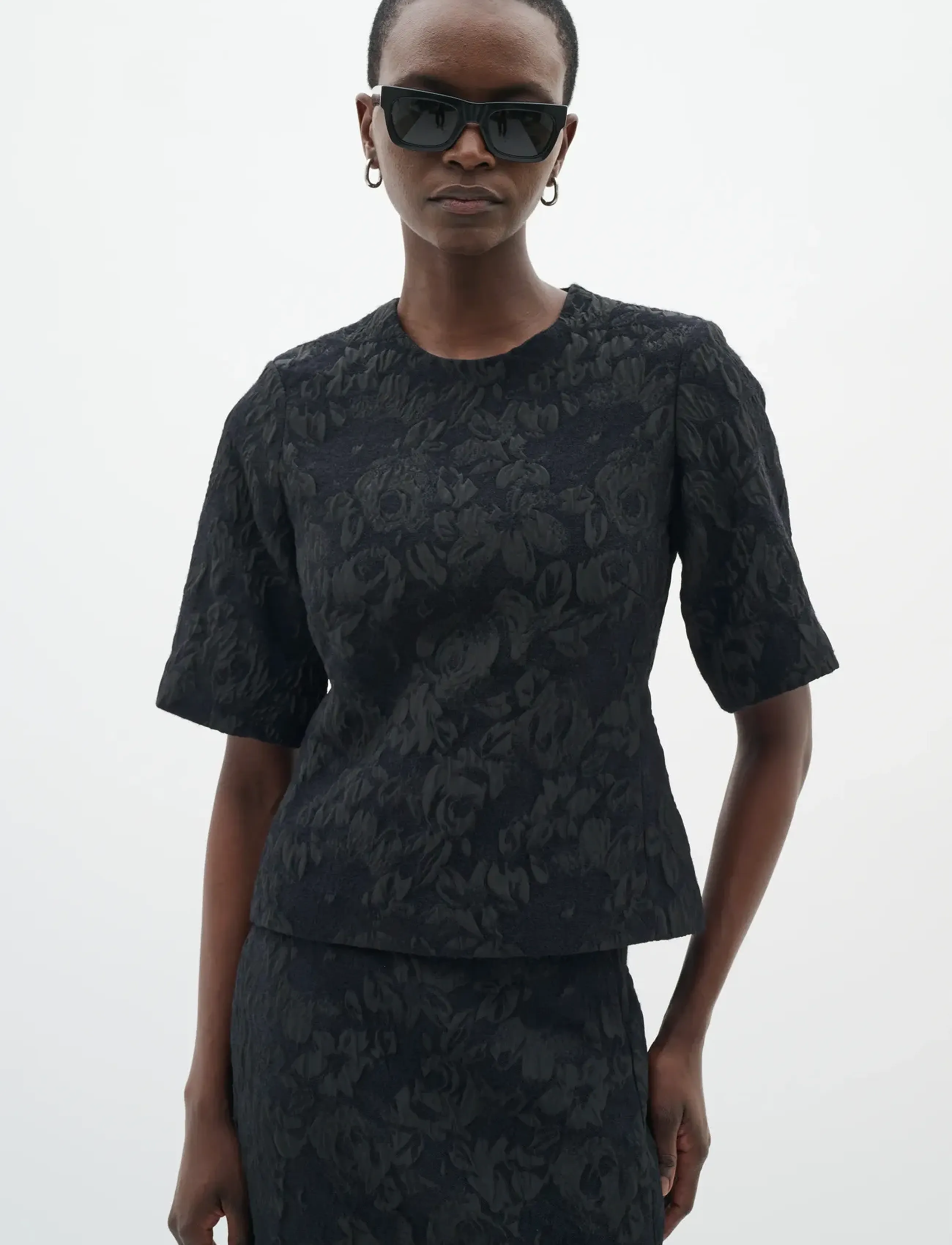 InWear BriiIW Top - Bluser & Skjorter - BLACK / black