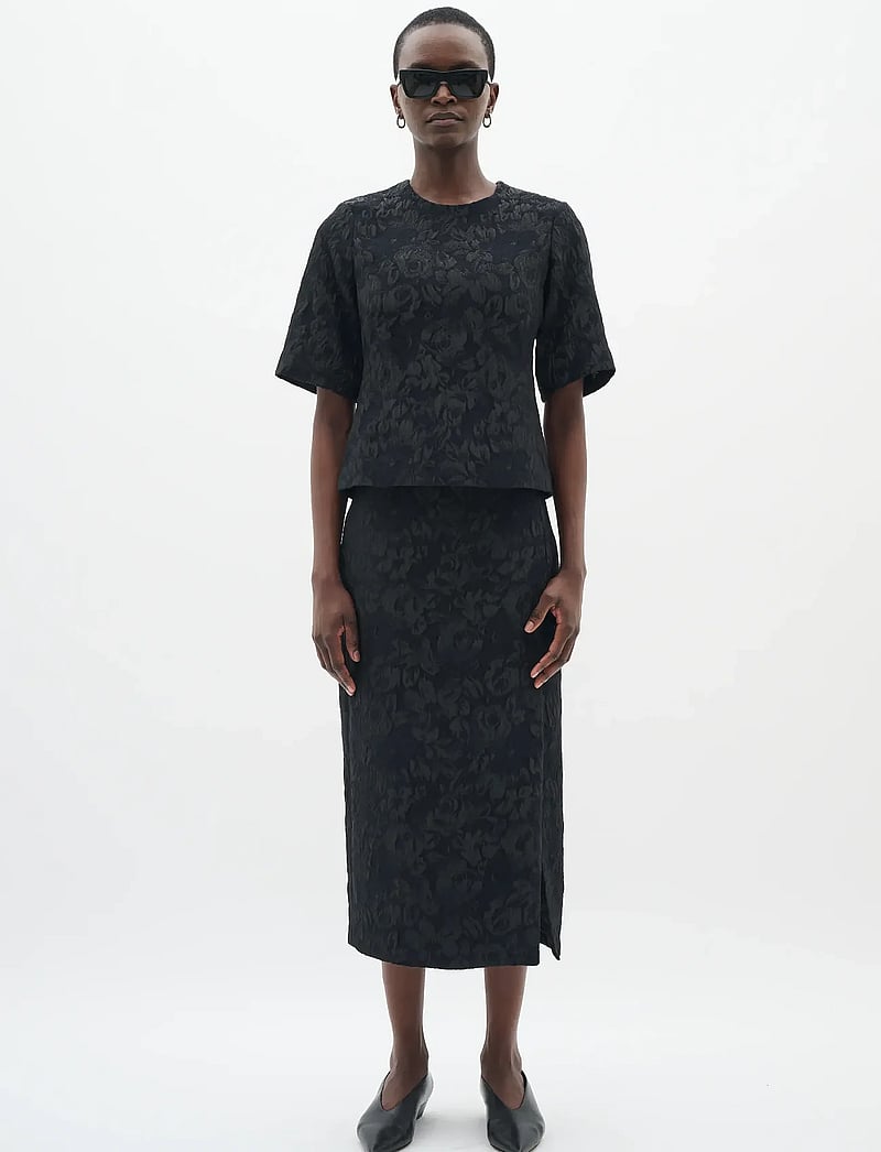 InWear - BriiIW Top - kortærmede bluser - black - 3