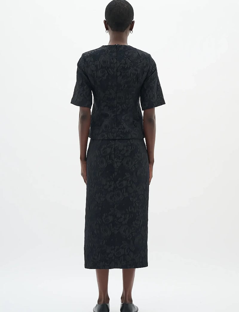 InWear - BriiIW Top - kortærmede bluser - black - 4