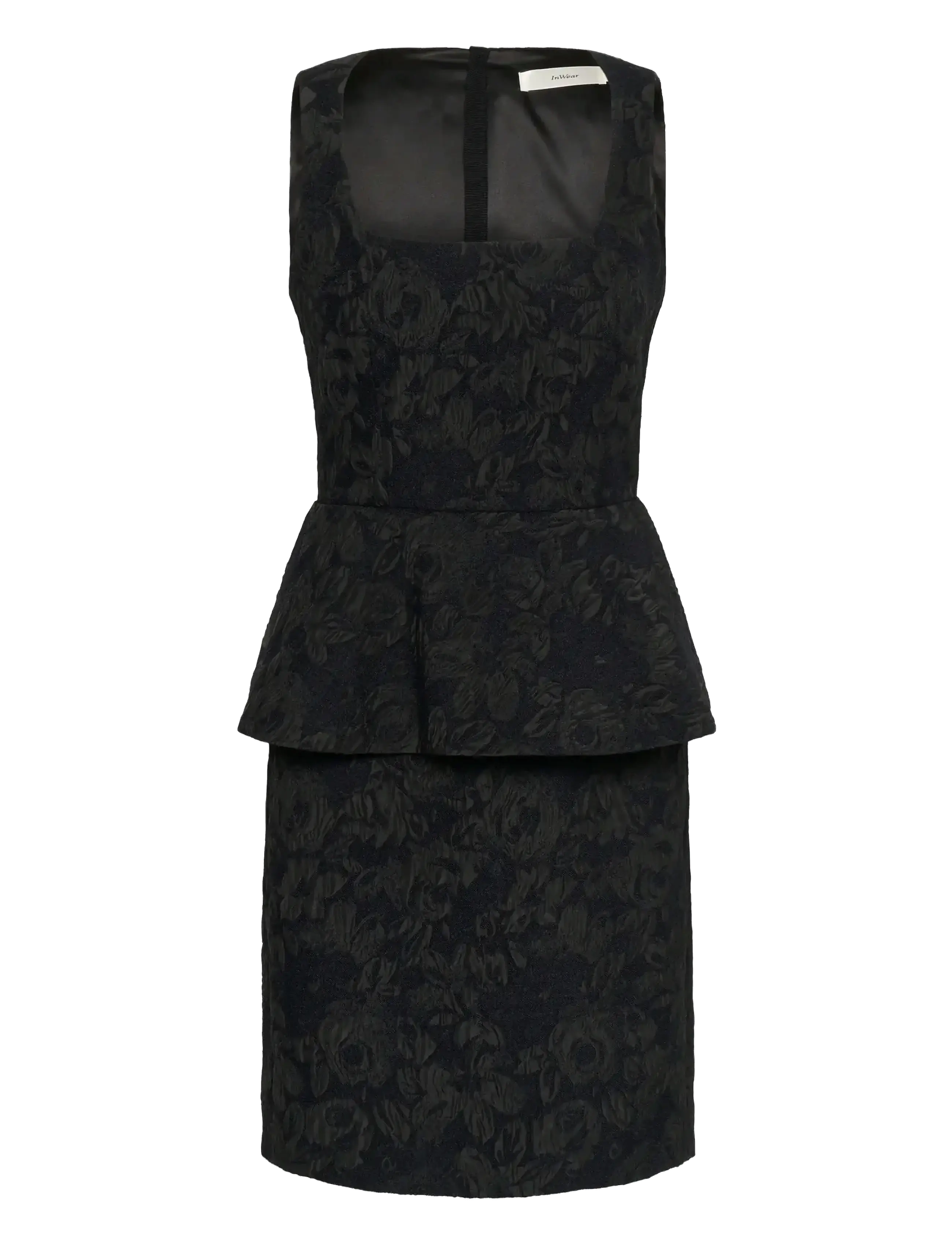 InWear BriiIW Flounce Dress - Dresses - BLACK / black