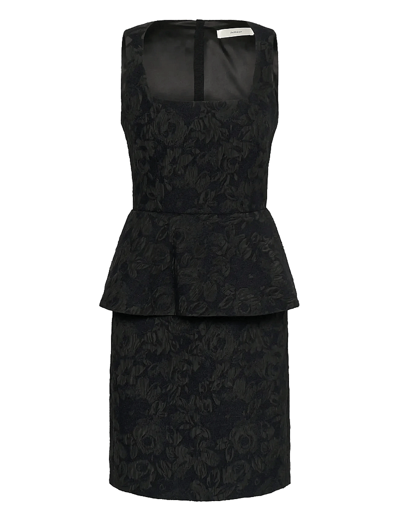 InWear - BriiIW Flounce Dress - cocktailkjoler - black - 1