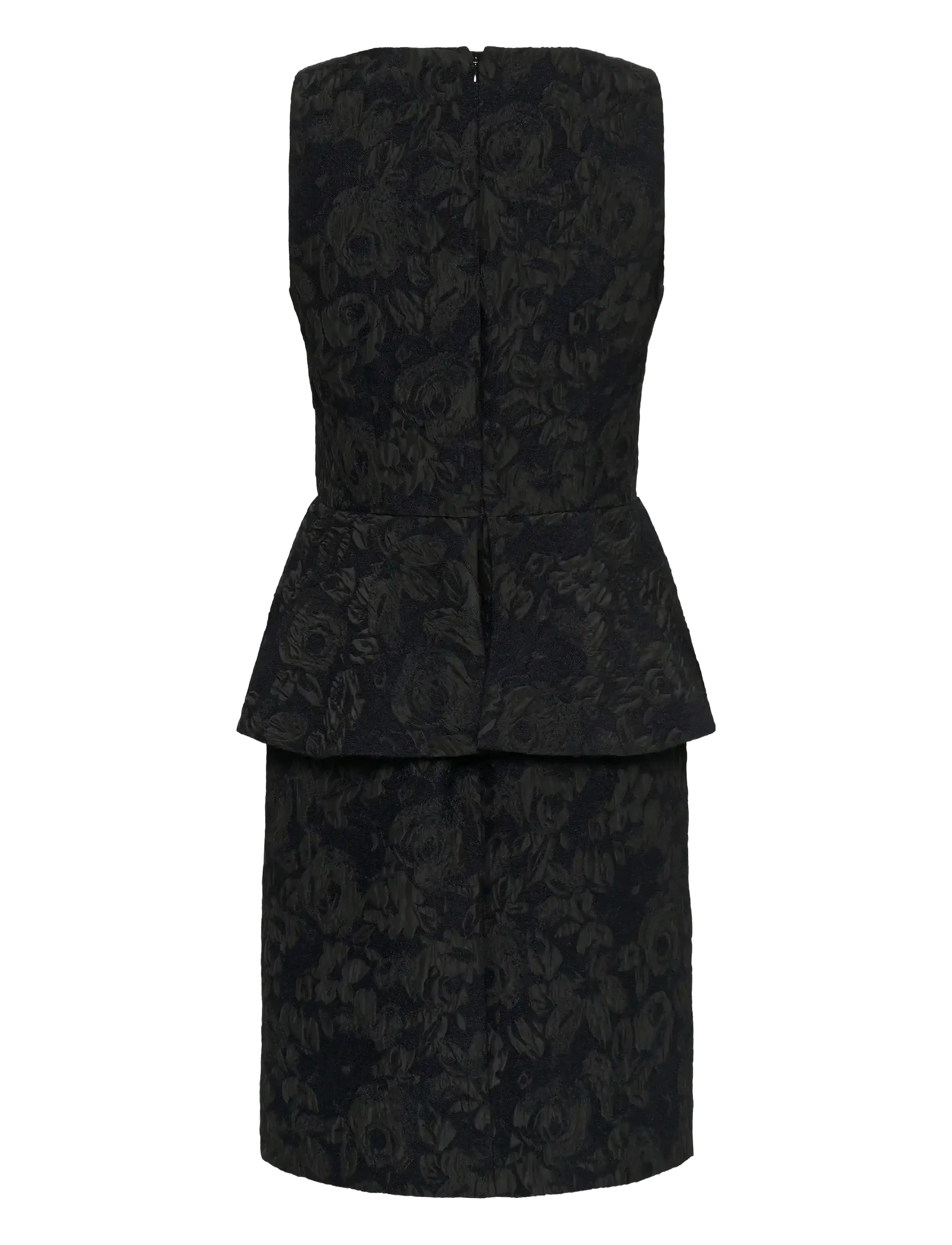 InWear - BriiIW Flounce Dress - kokteiļkleitas - black - 2