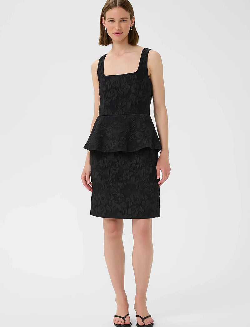 InWear - BriiIW Flounce Dress - cocktailkjoler - black - 3