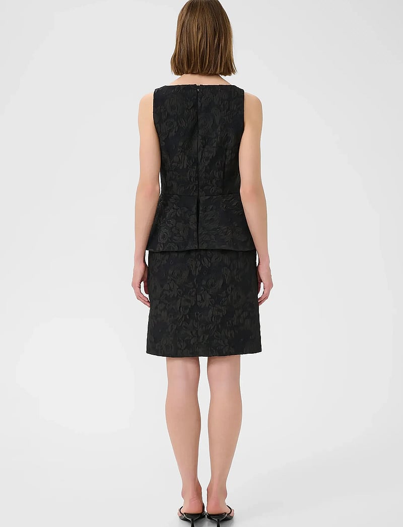 InWear - BriiIW Flounce Dress - cocktailkjoler - black - 4