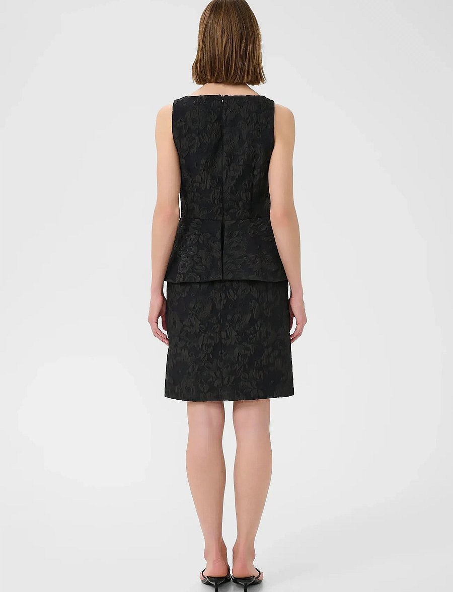InWear - BriiIW Flounce Dress - cocktailkleider - black - 4