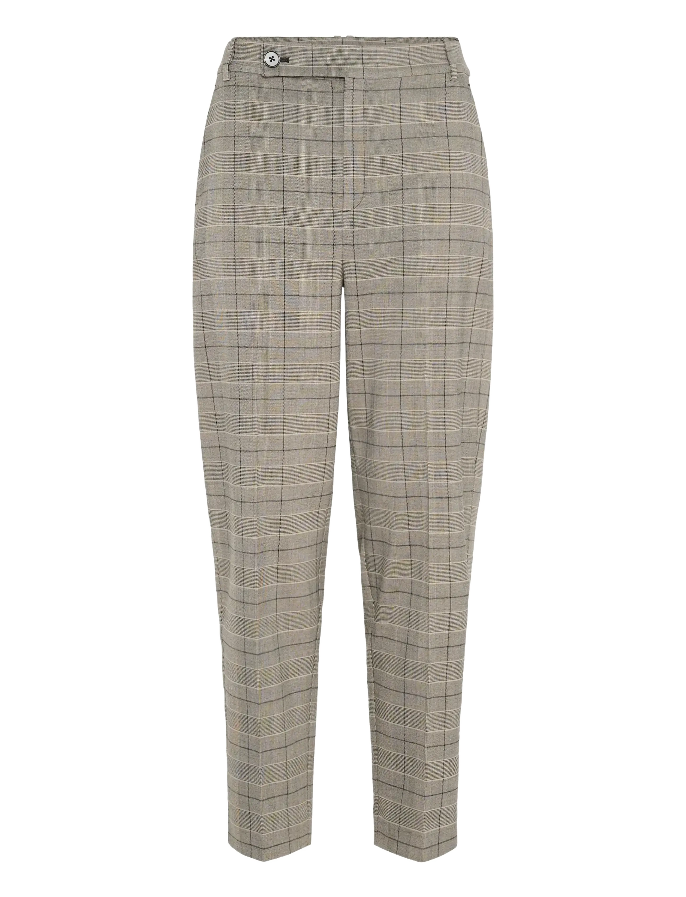 InWear BroklynIW Cigarette Pant - Püksid - BLACK / WHITE / beige