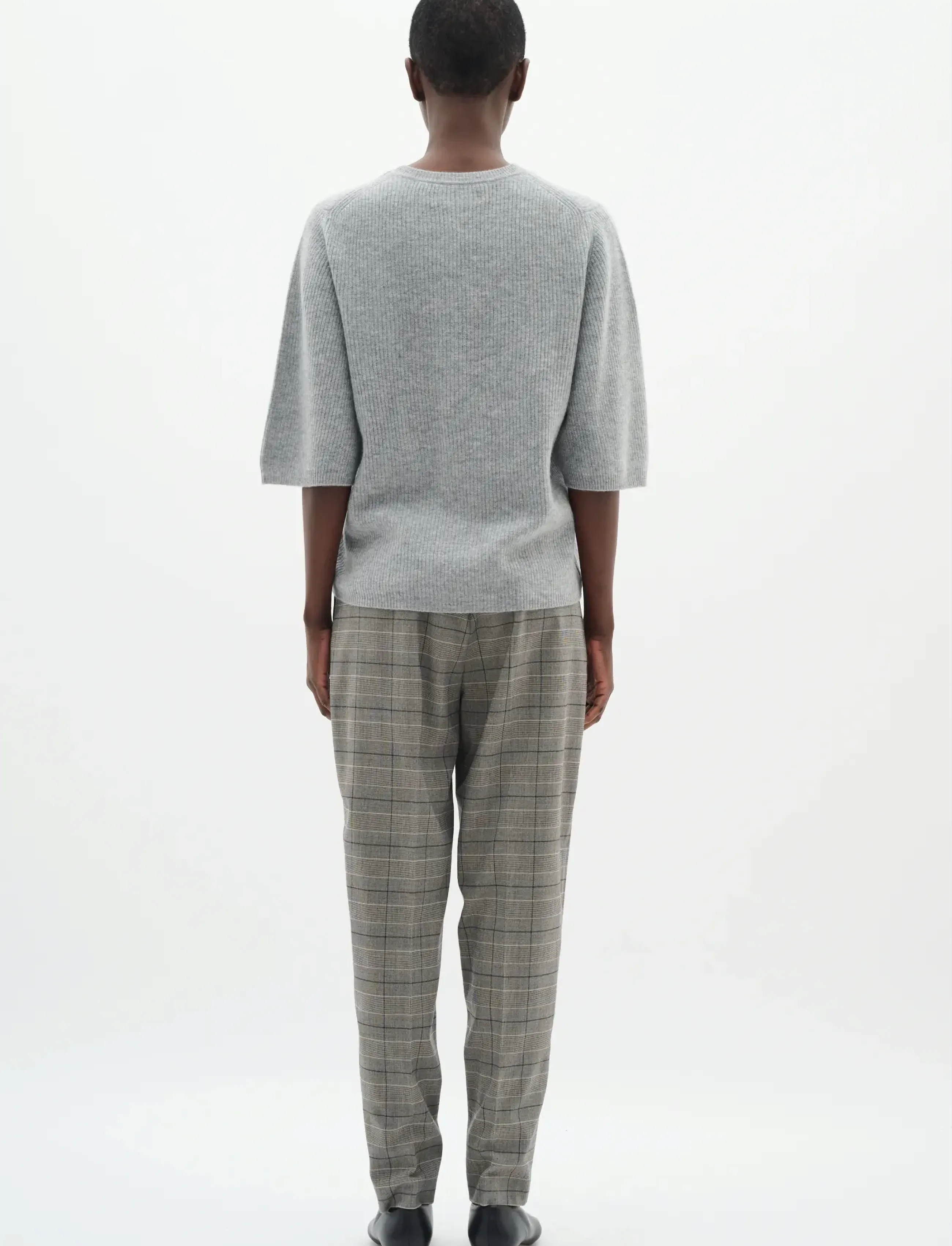 InWear - BroklynIW Cigarette Pant - black / white - 3