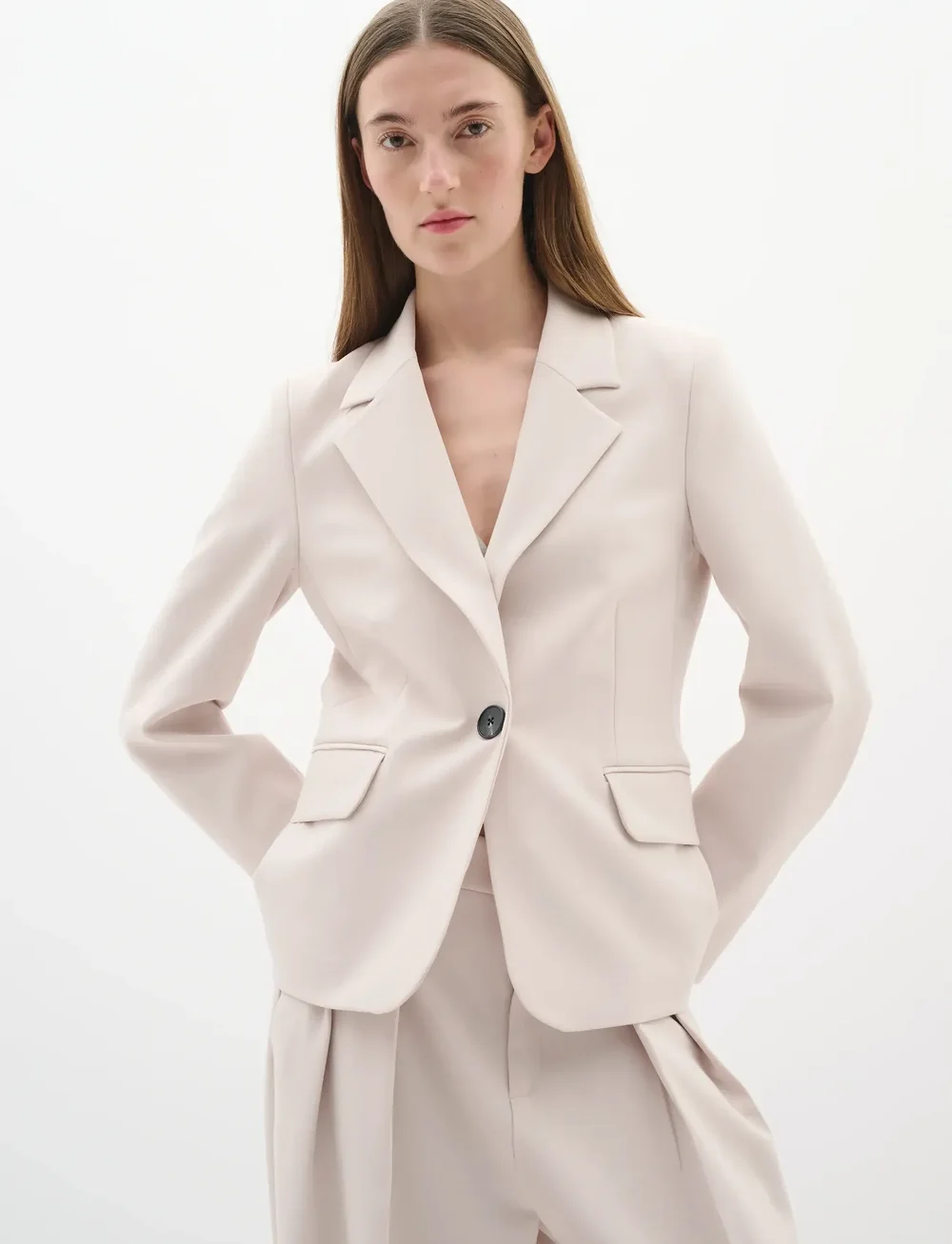 InWear - BryelleIW Blazer - enkelknäppta kavajer - haze - 0