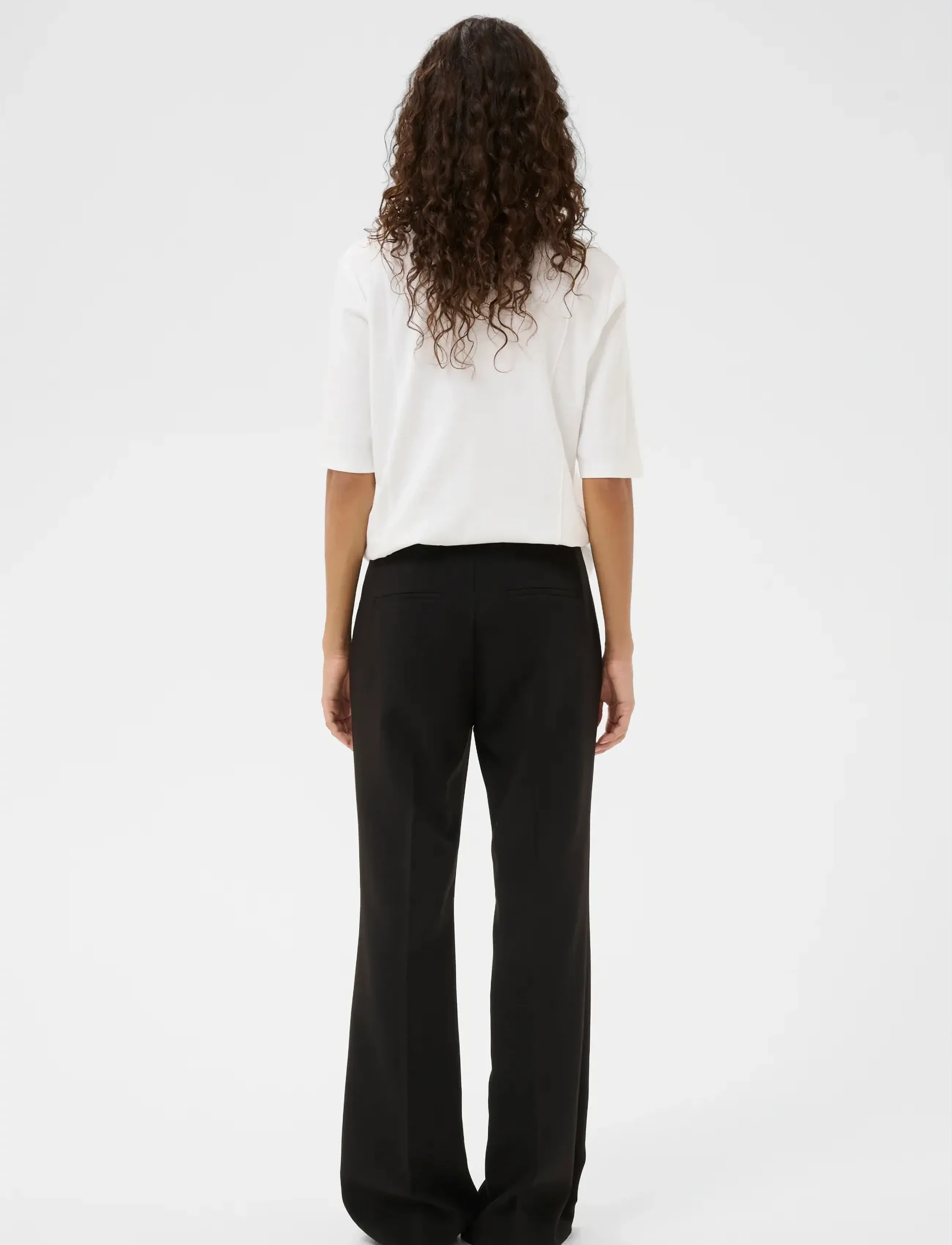 InWear - BRYELLEIW BOOTCUT PANT - spodnie proste - black - 4