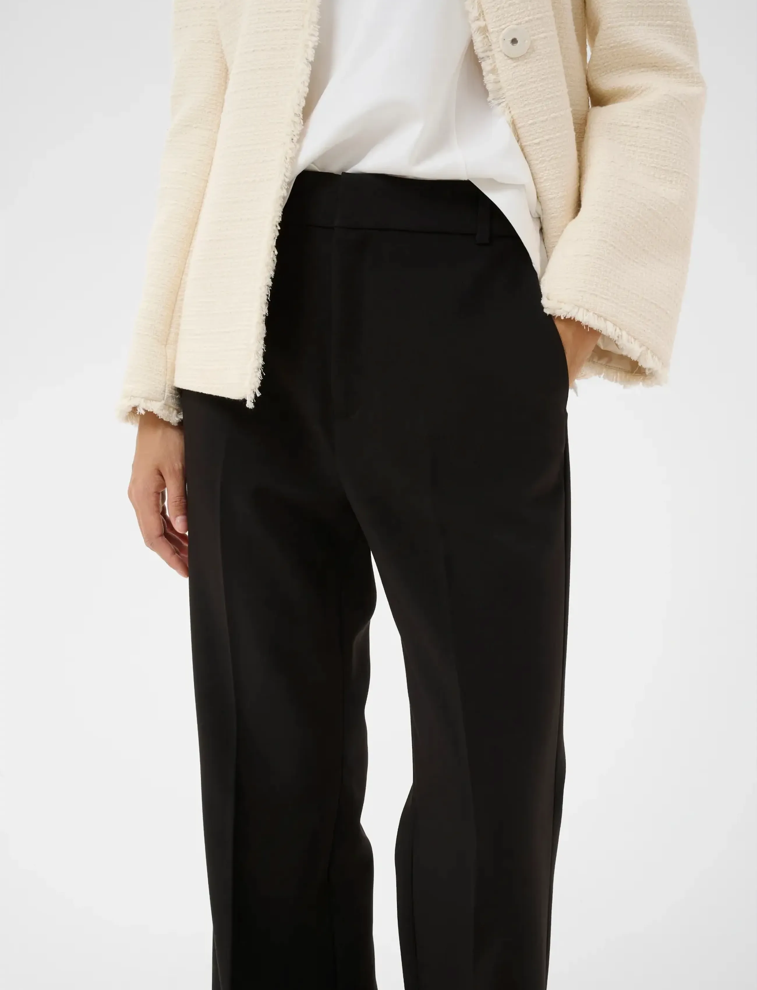 InWear - BRYELLEIW BOOTCUT PANT - spodnie proste - black - 5