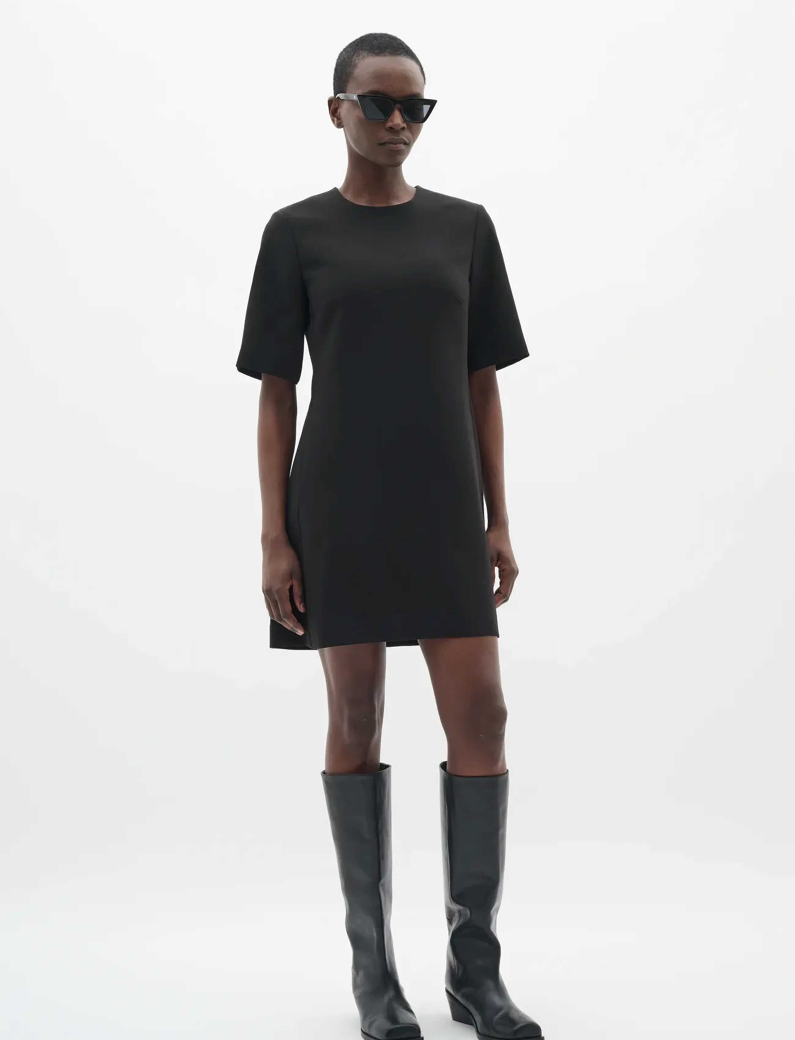 InWear - BryelleIW Dress - robes t-shirt - black - 3