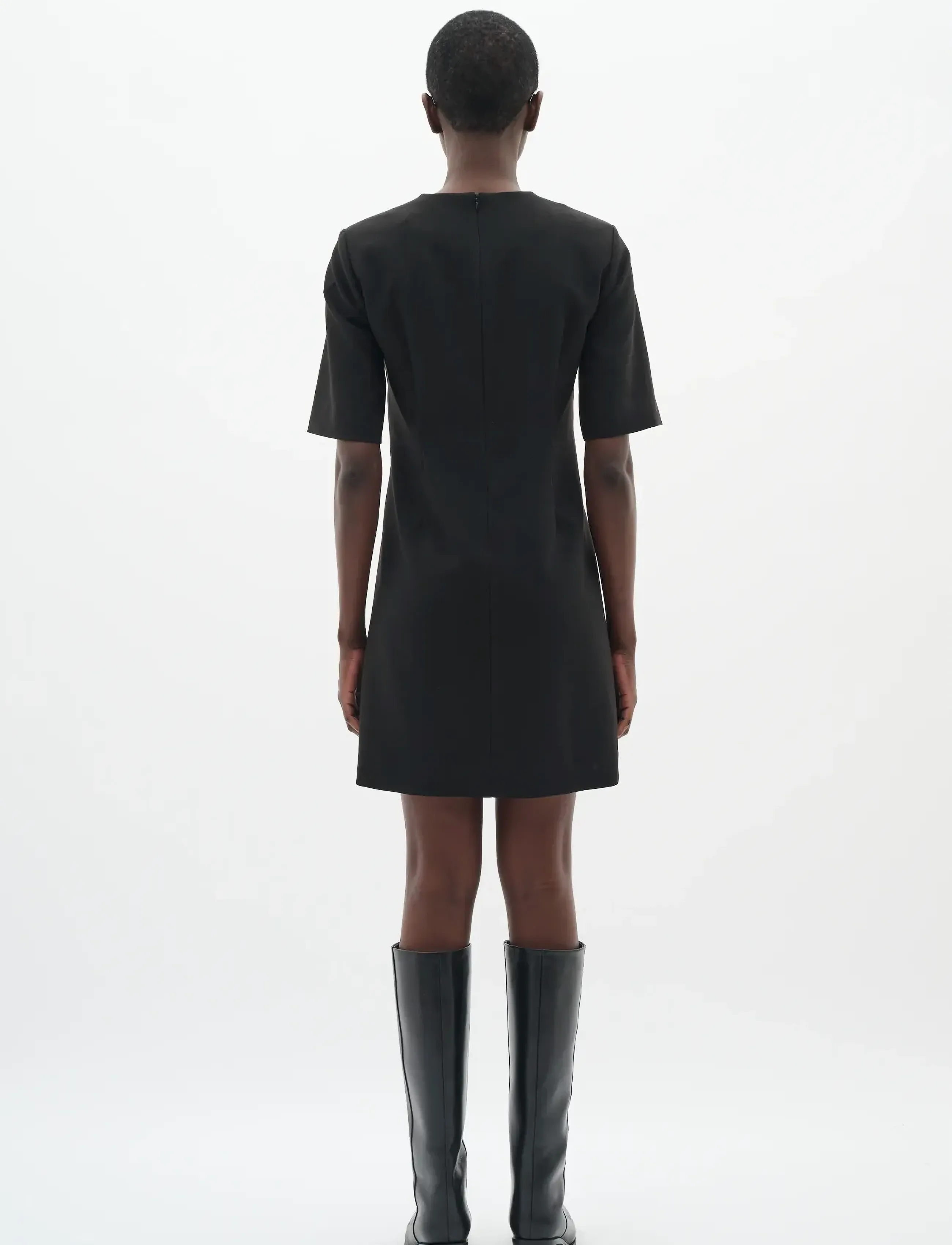 InWear - BryelleIW Dress - robes t-shirt - black - 4