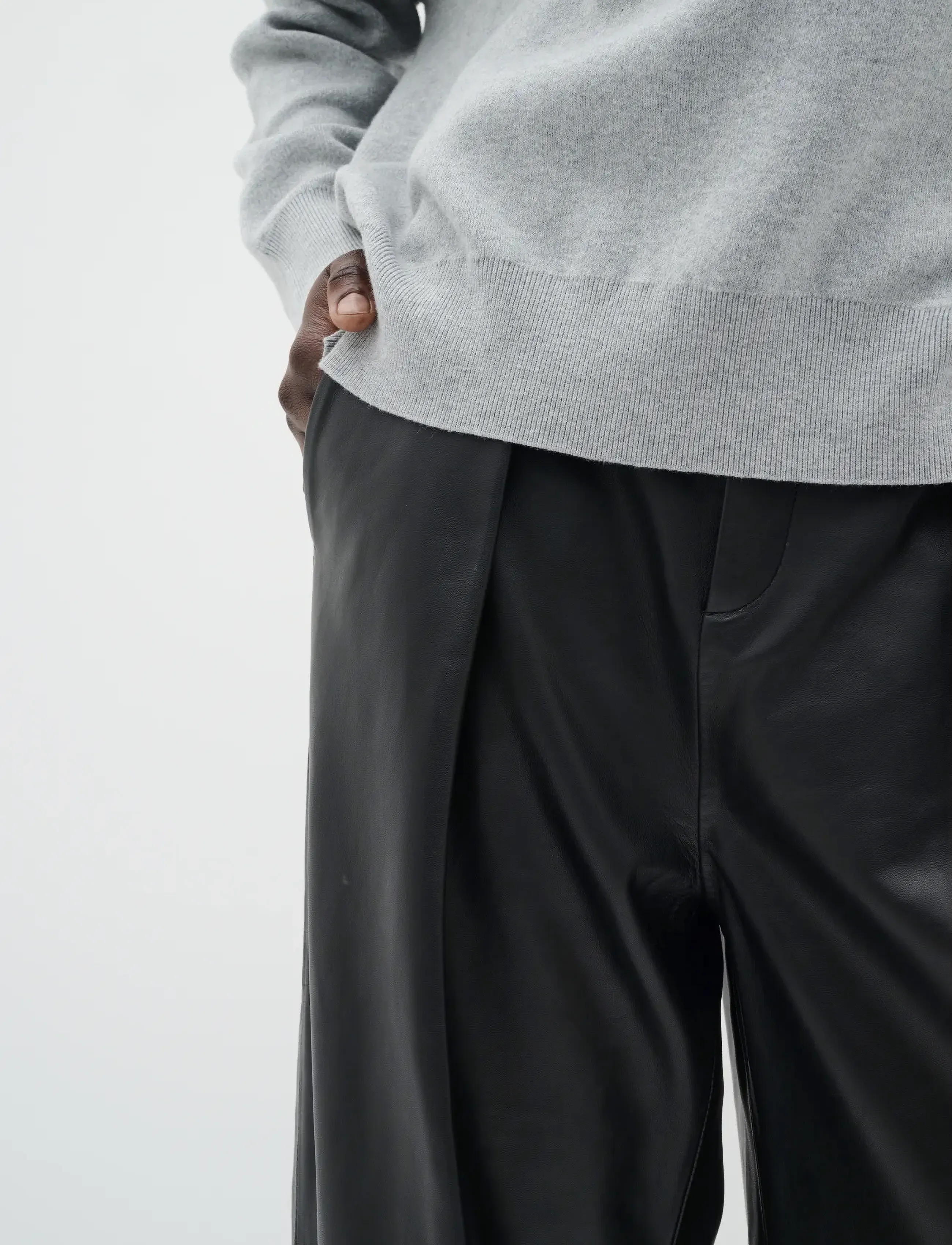 InWear - BrodiaIW Pant - leren broeken - black - 4