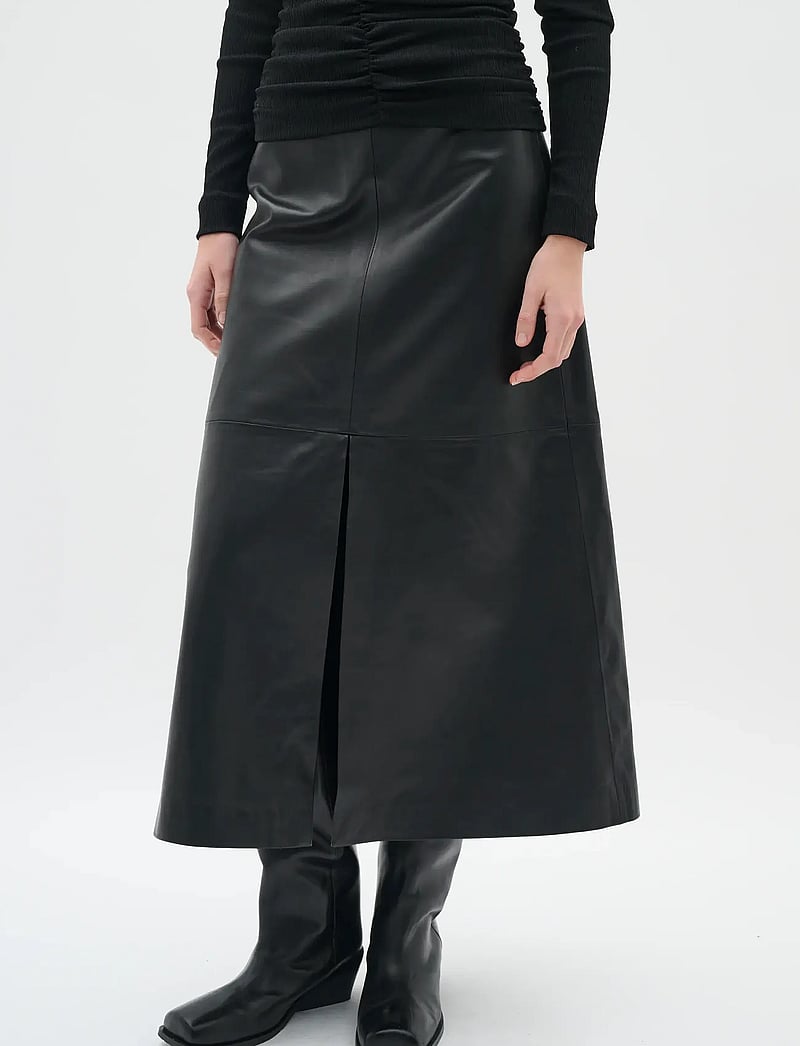 InWear - BrodiaIW Skirt - leather skirts - black - 0