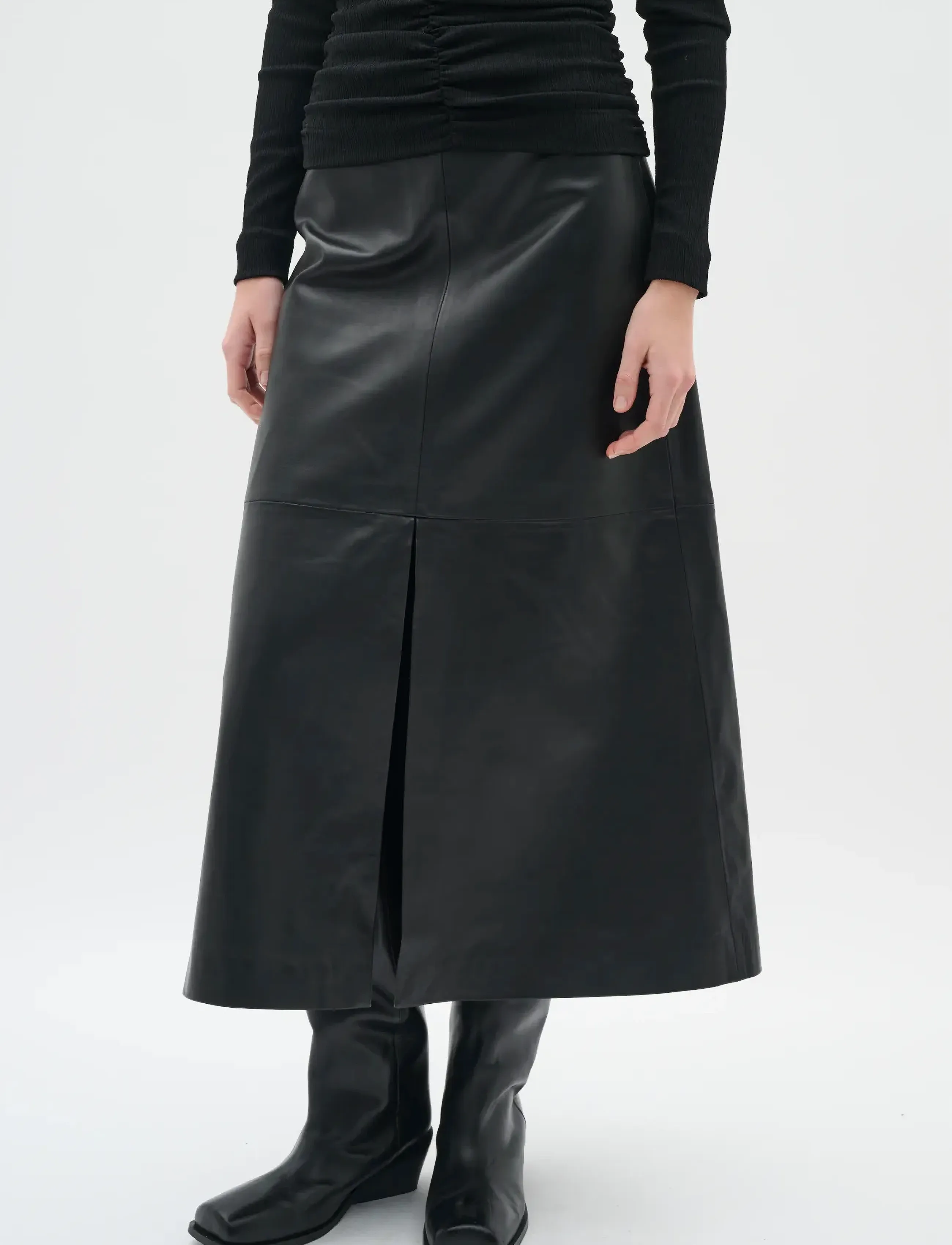 InWear BrodiaIW Skirt - Nederdele - BLACK / black