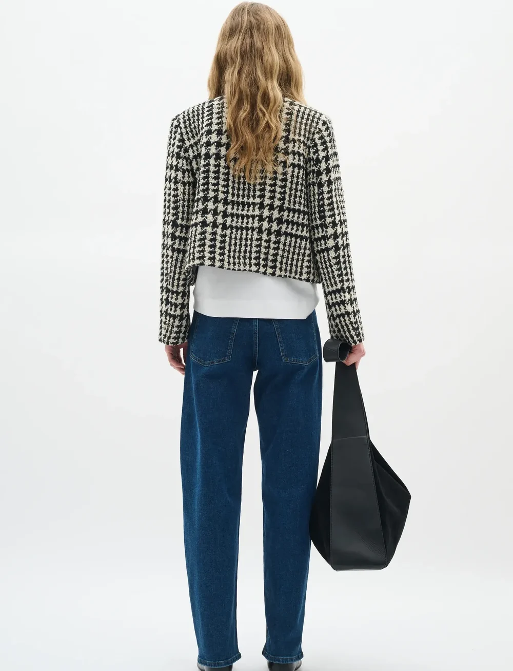 InWear - BryaIW Jacket - uldjakker - black / white - 4