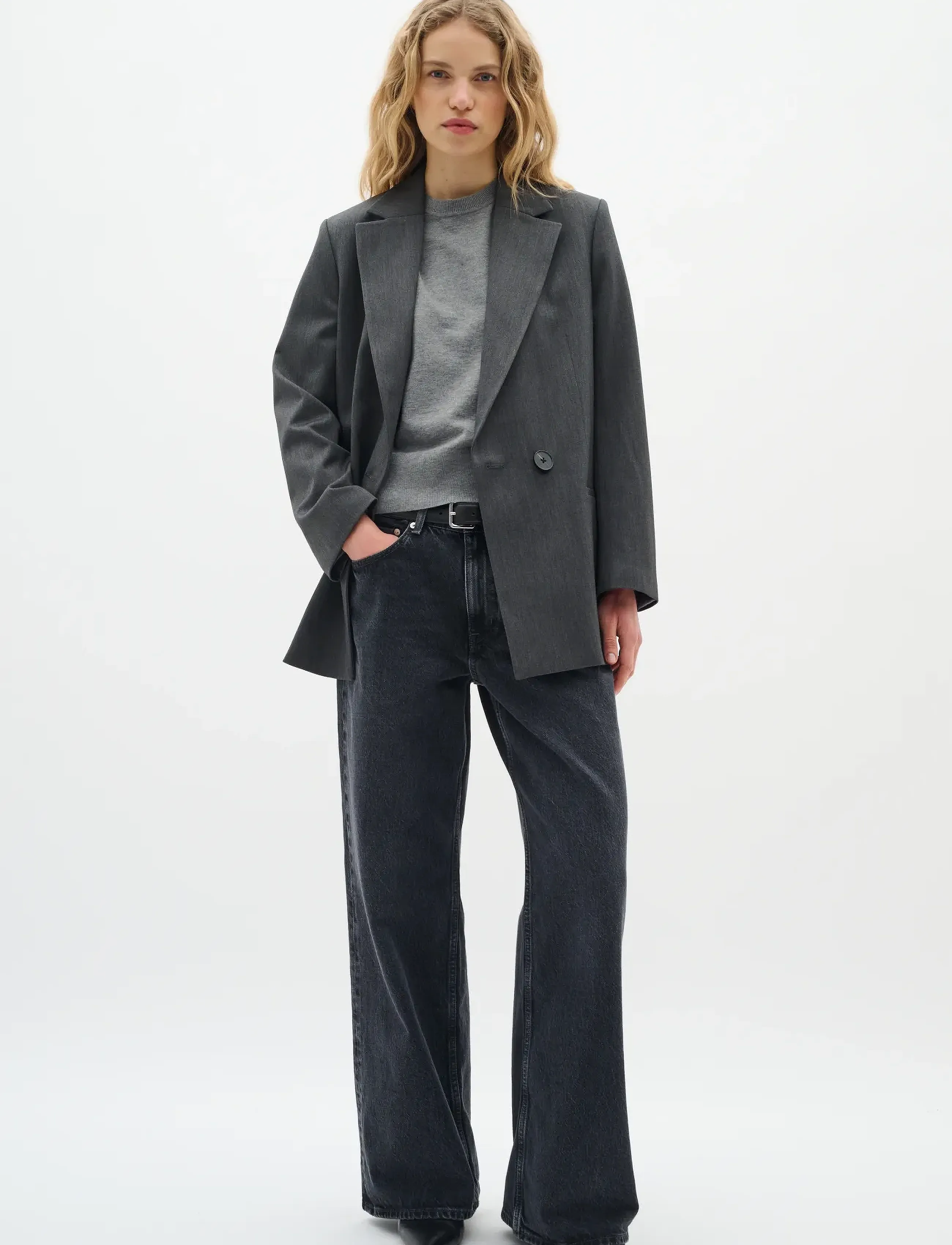 InWear - BrunildaIW Blazer - einreihige blazer - dark grey melange - 3