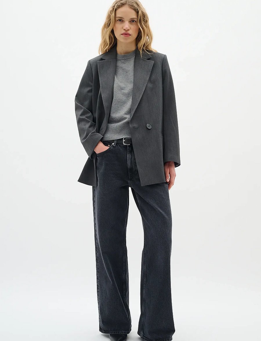 InWear - BrunildaIW Blazer - single breasted blazers - dark grey melange - 3