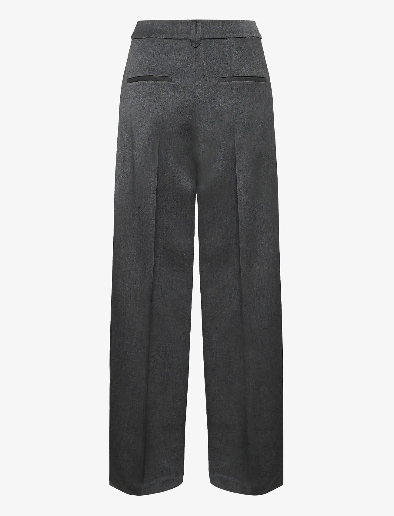 InWear - BrunildaIW Wide Pant - habitbukser - dark grey melange - 2